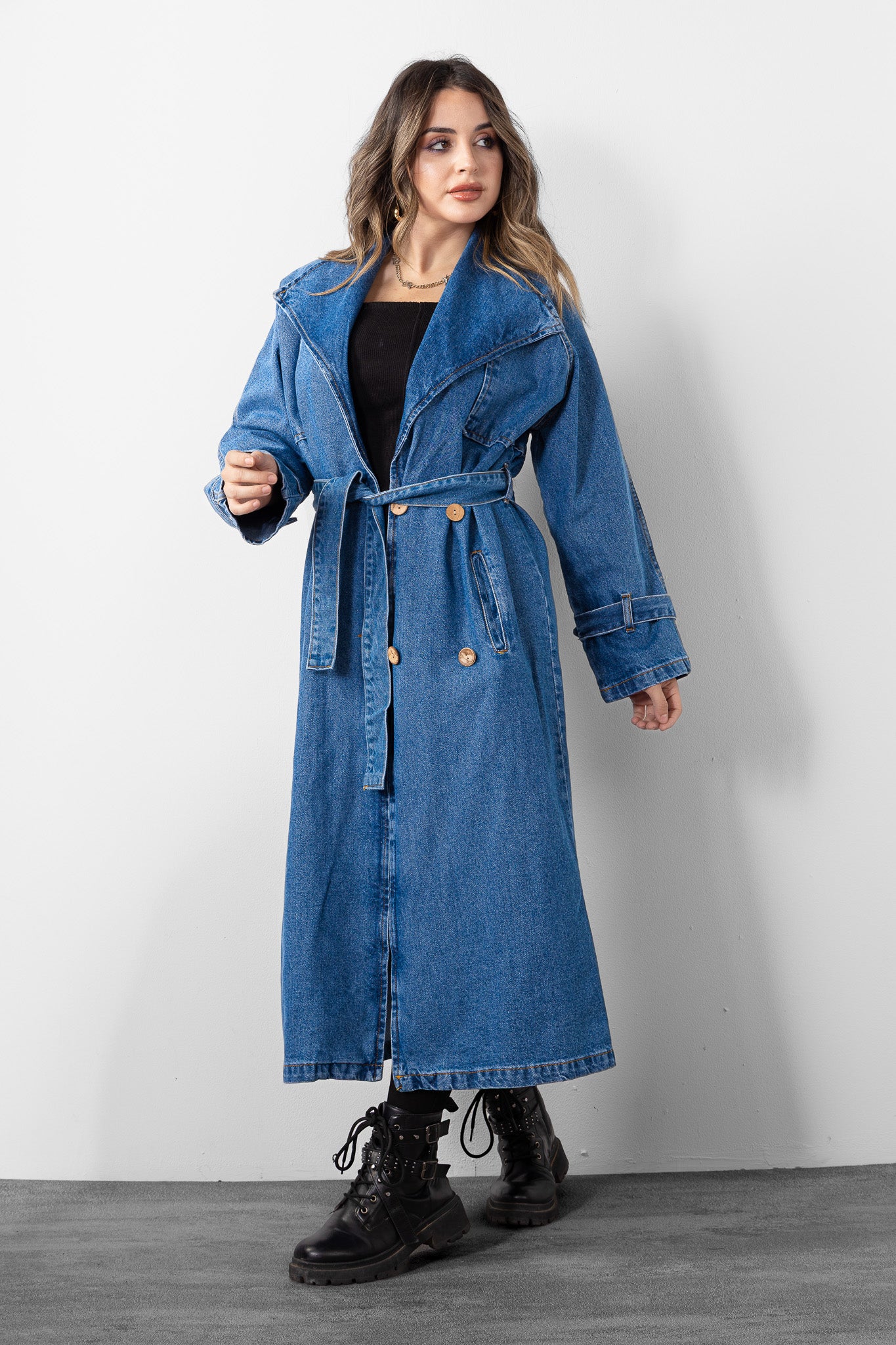 The Belted Skyline Coat