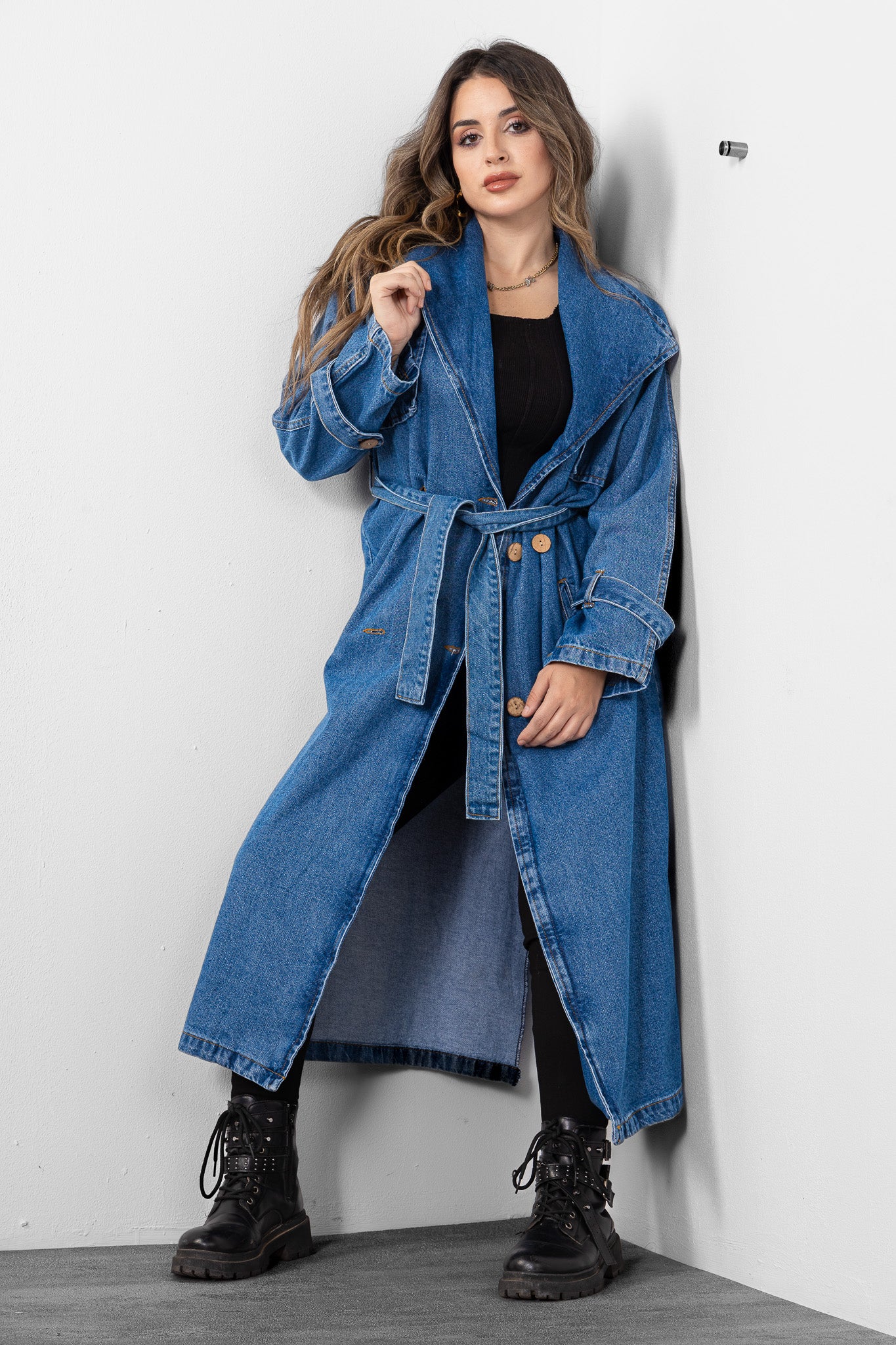 The Belted Skyline Coat