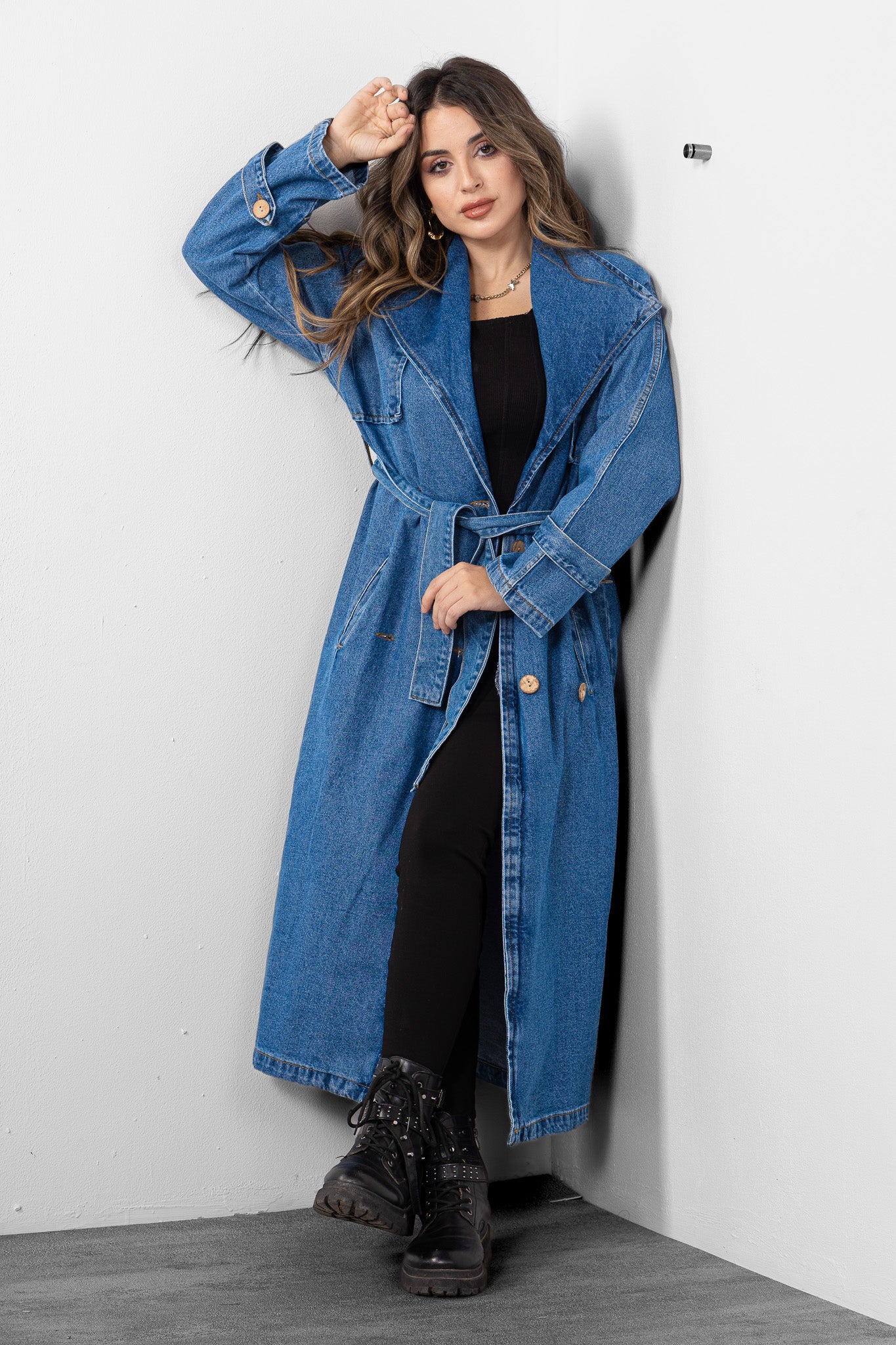 The Belted Skyline Coat