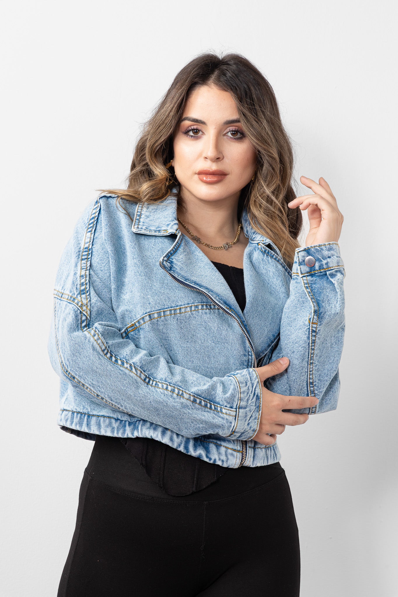 The Lightwash Asymmetric Jacket