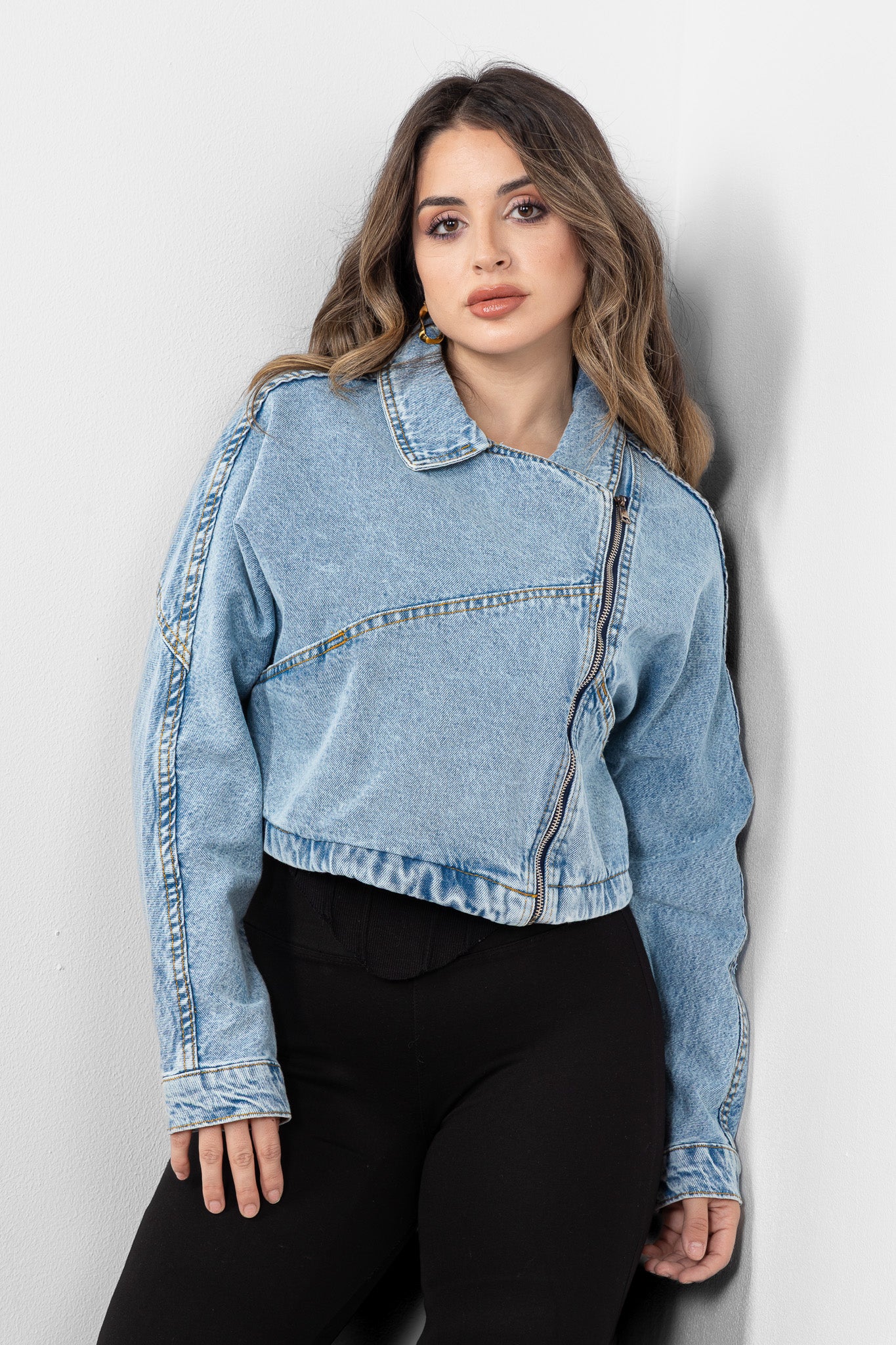 The Lightwash Asymmetric Jacket