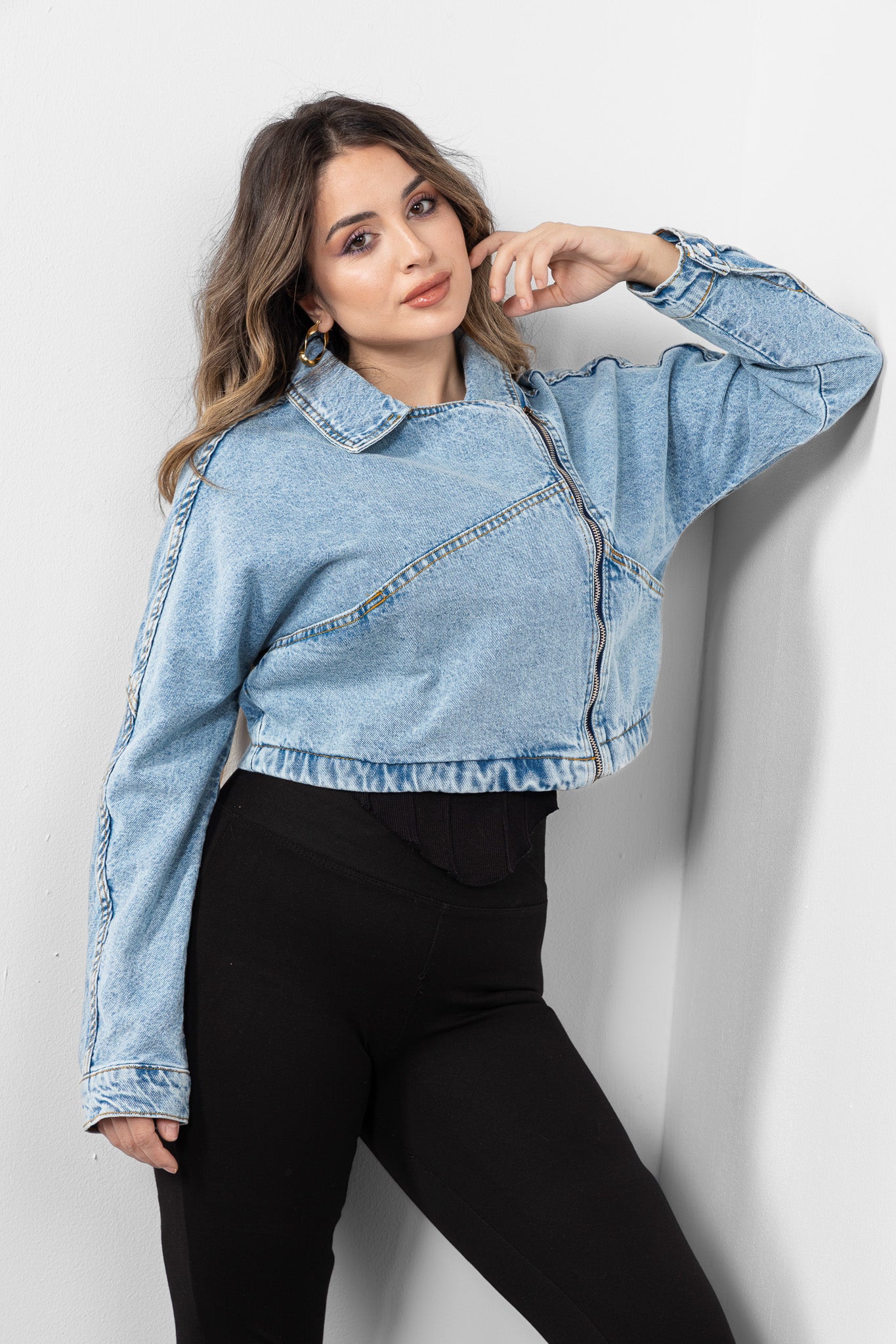 The Lightwash Asymmetric Jacket