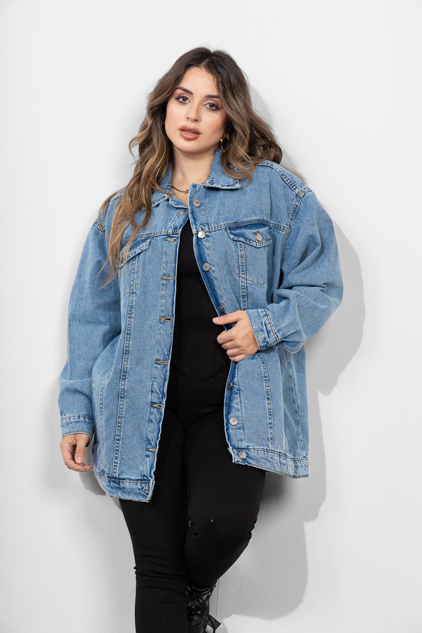 The Oversized Mid-Wash Jacket