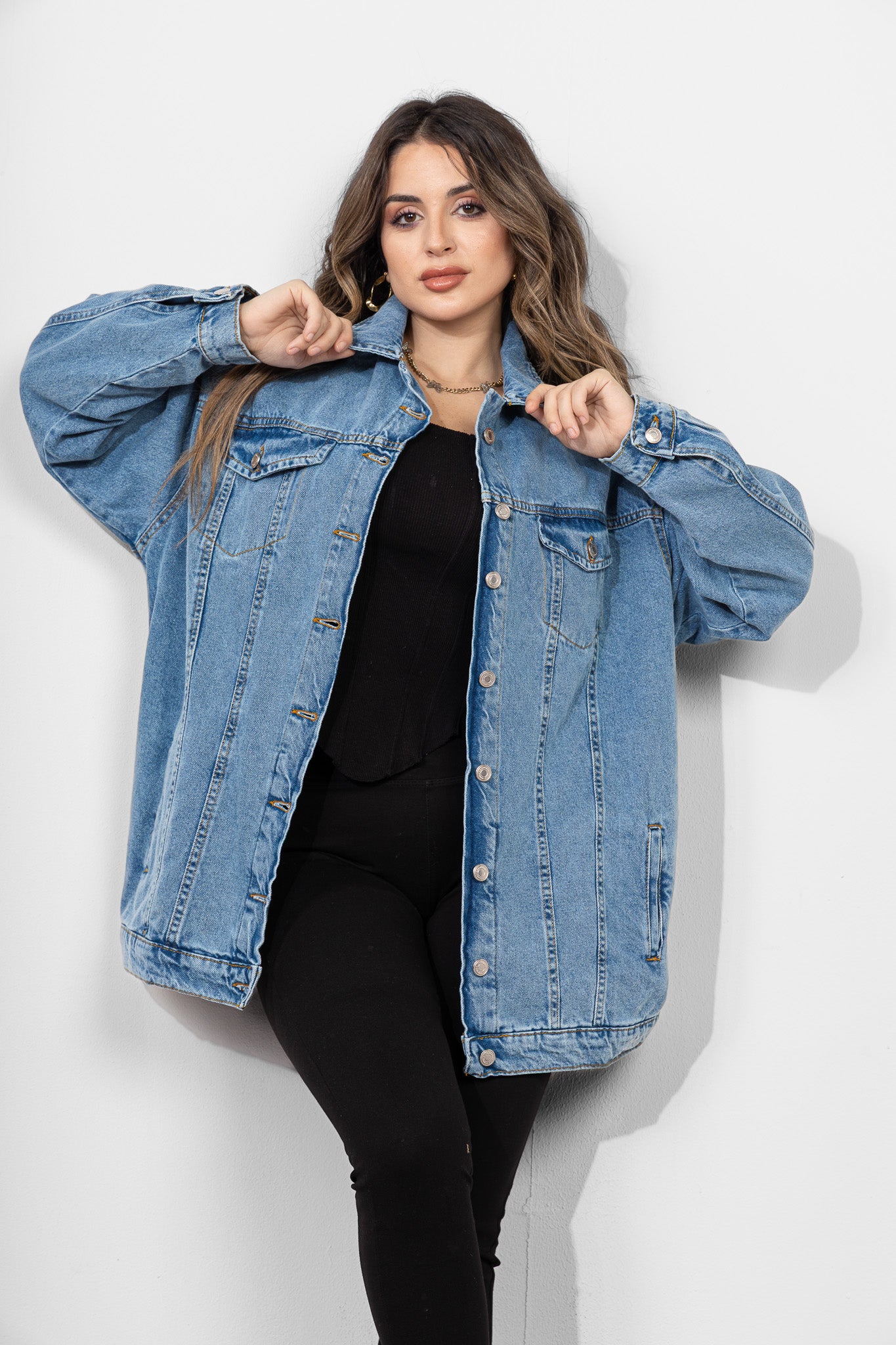 The Oversized Mid-Wash Jacket