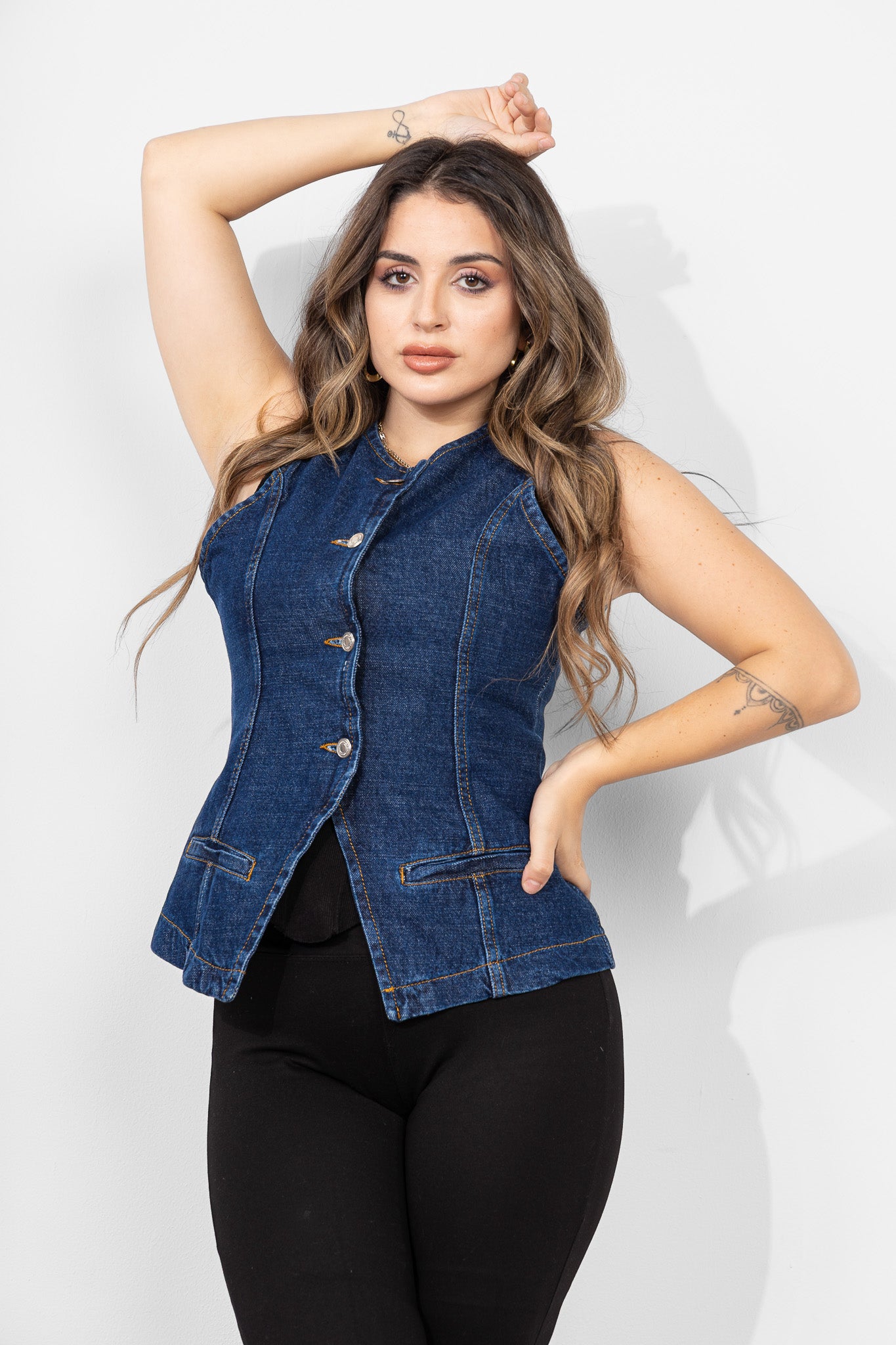 Indigo Contour Vest