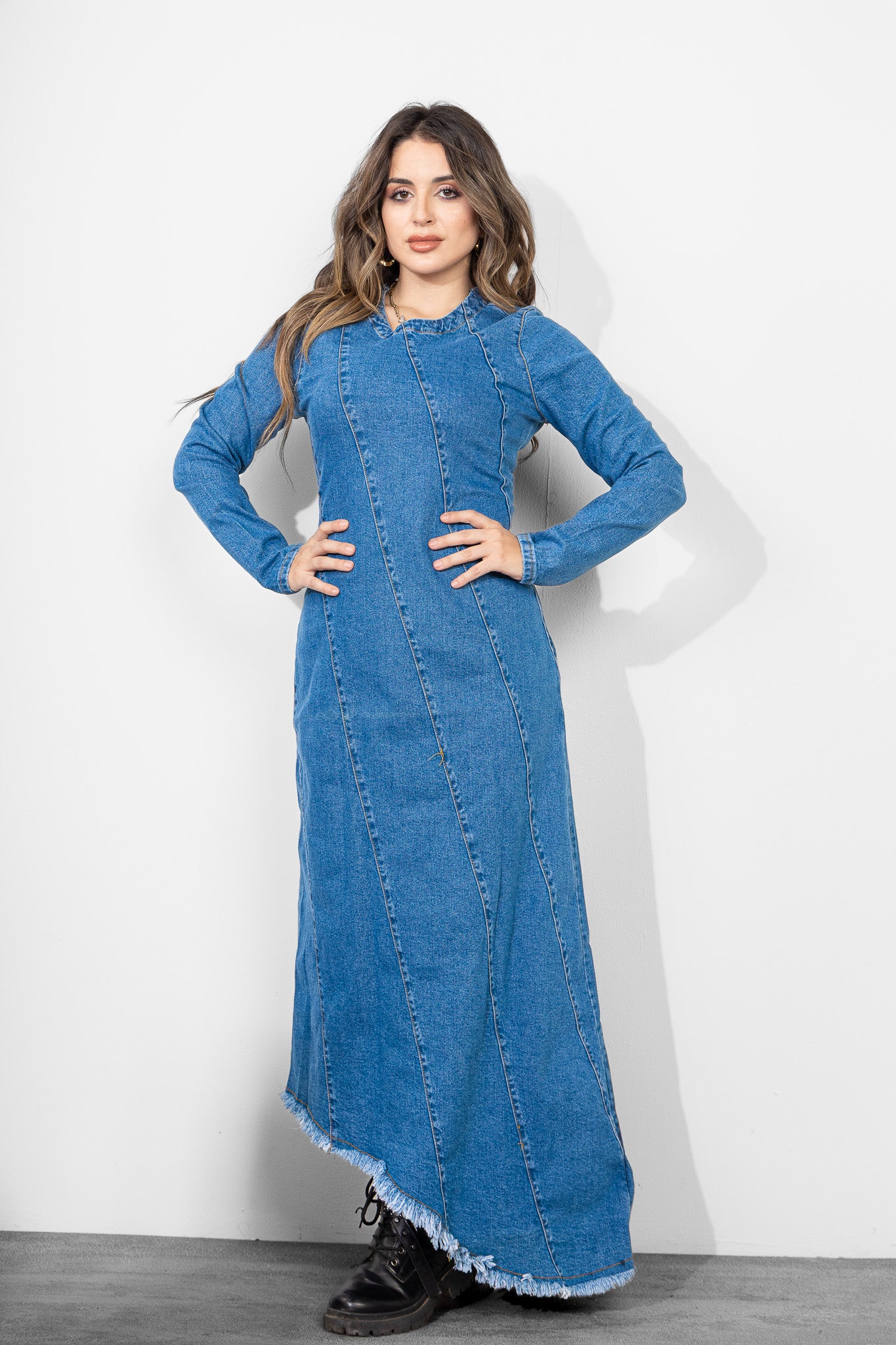Jeans Dress in light blue