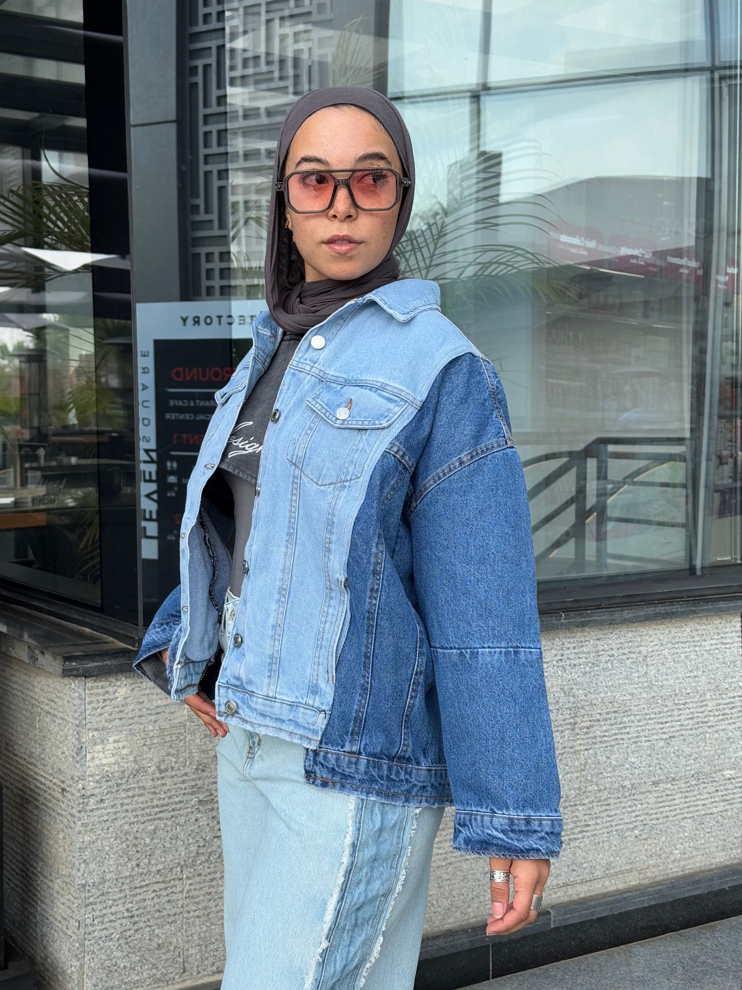 Multicolor Denim Jacket