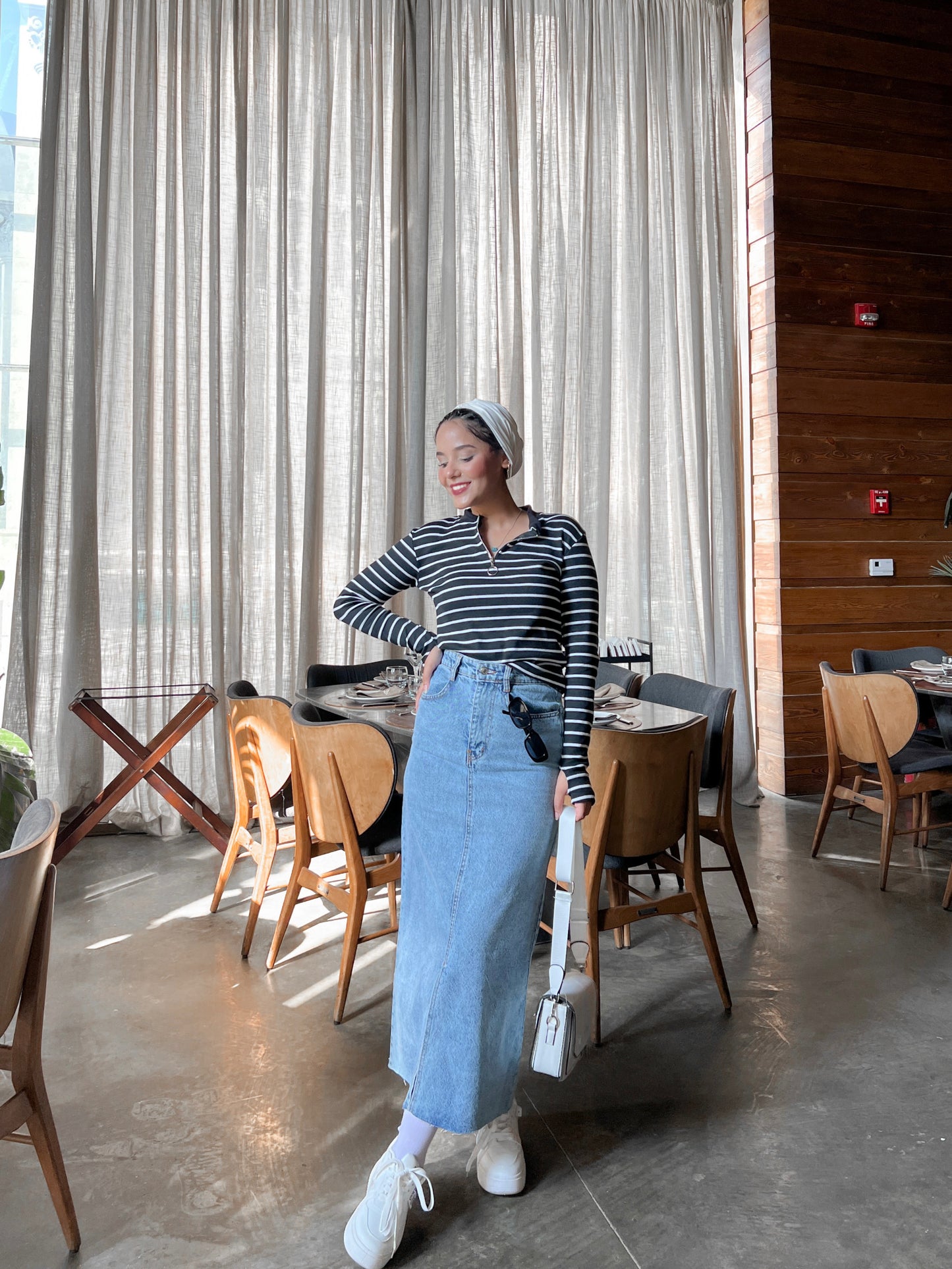 Our Trendy Denim Skirt