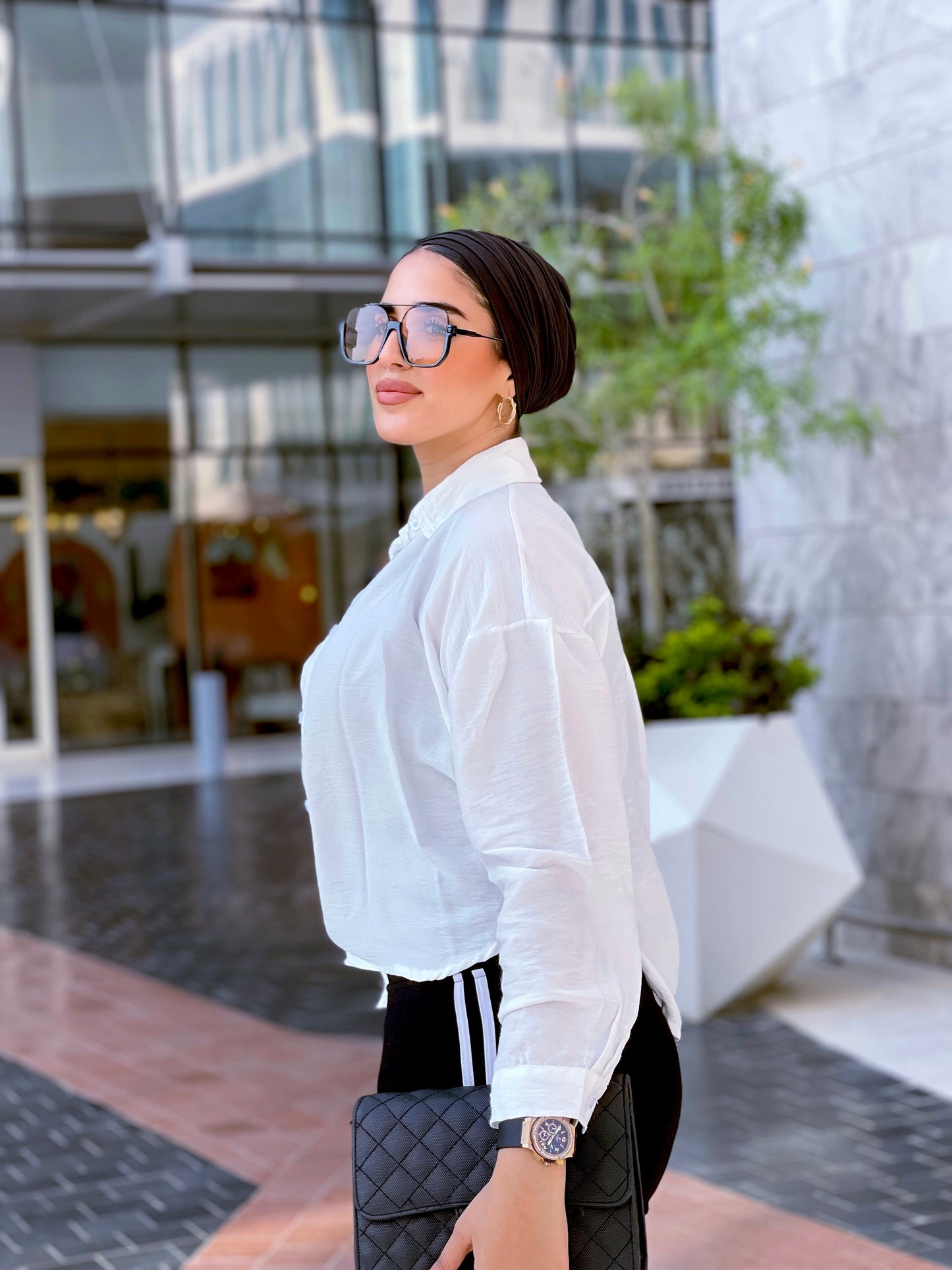 Cropped Linen Shirts