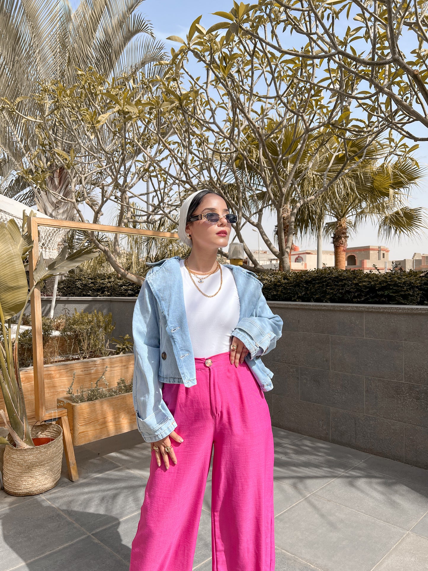 Oversize Cropped Jacket