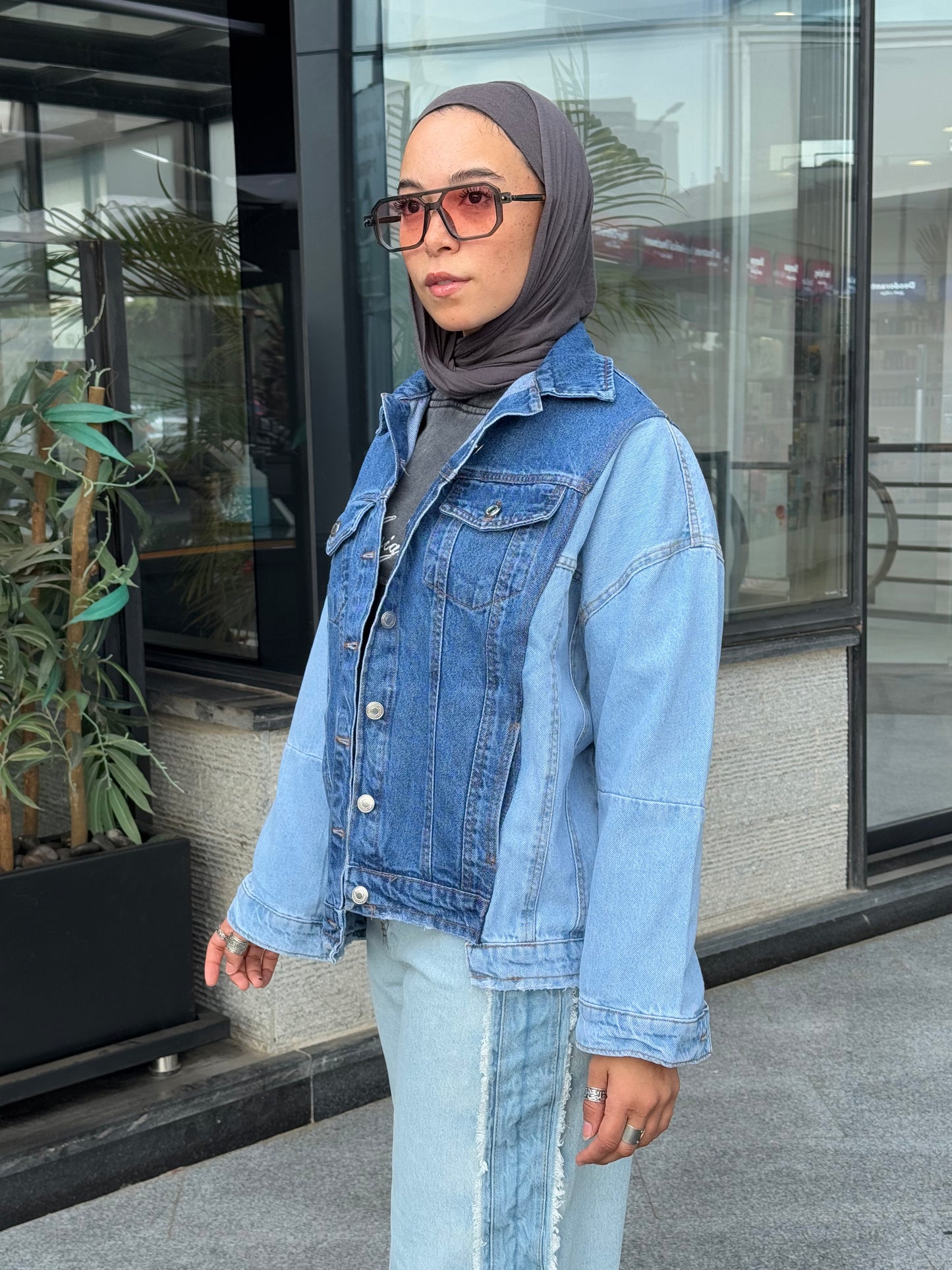 Multicolor Denim Jacket