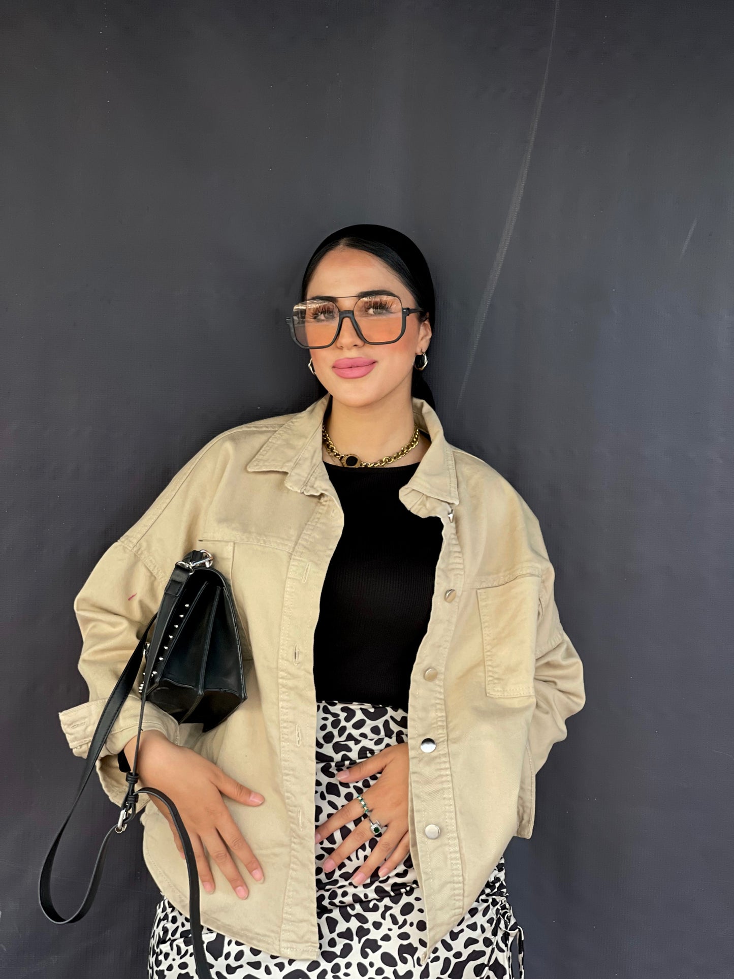 Colorful Gabardine Jacket