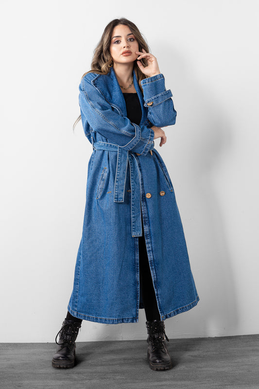 The Belted Skyline Coat