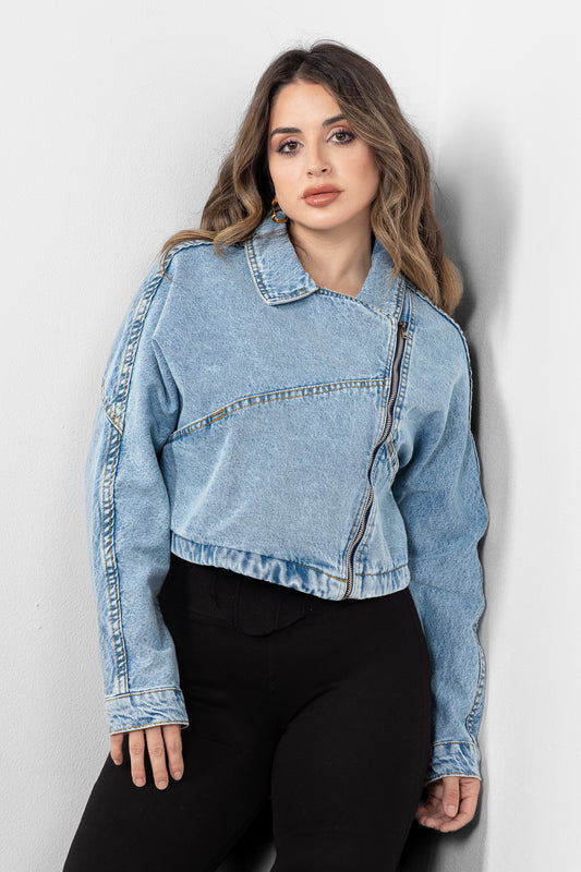 The Lightwash Asymmetric Jacket