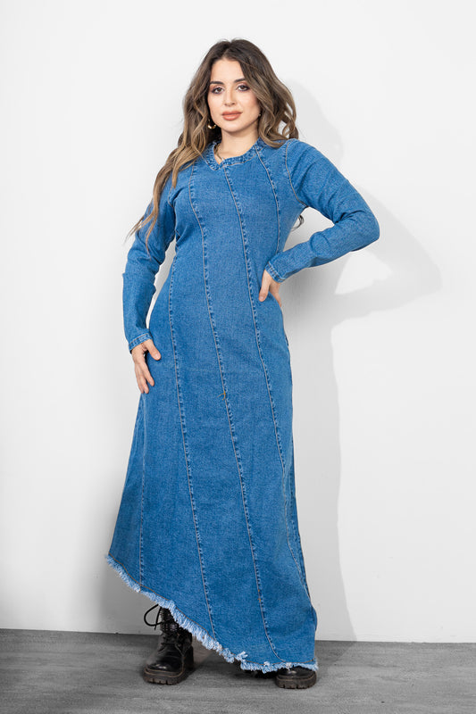 Jeans Dress in light blue