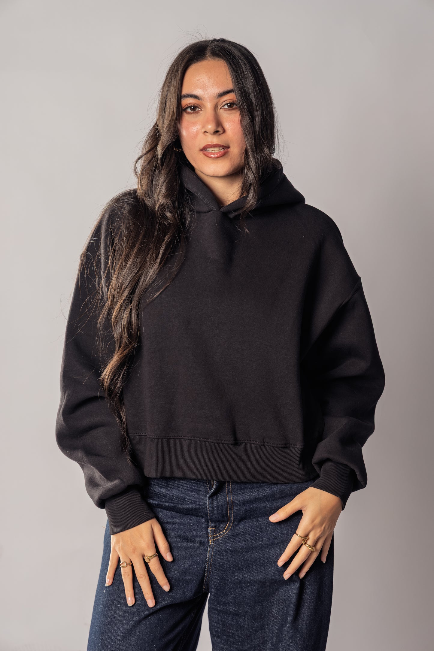 Essential Black Hoodie