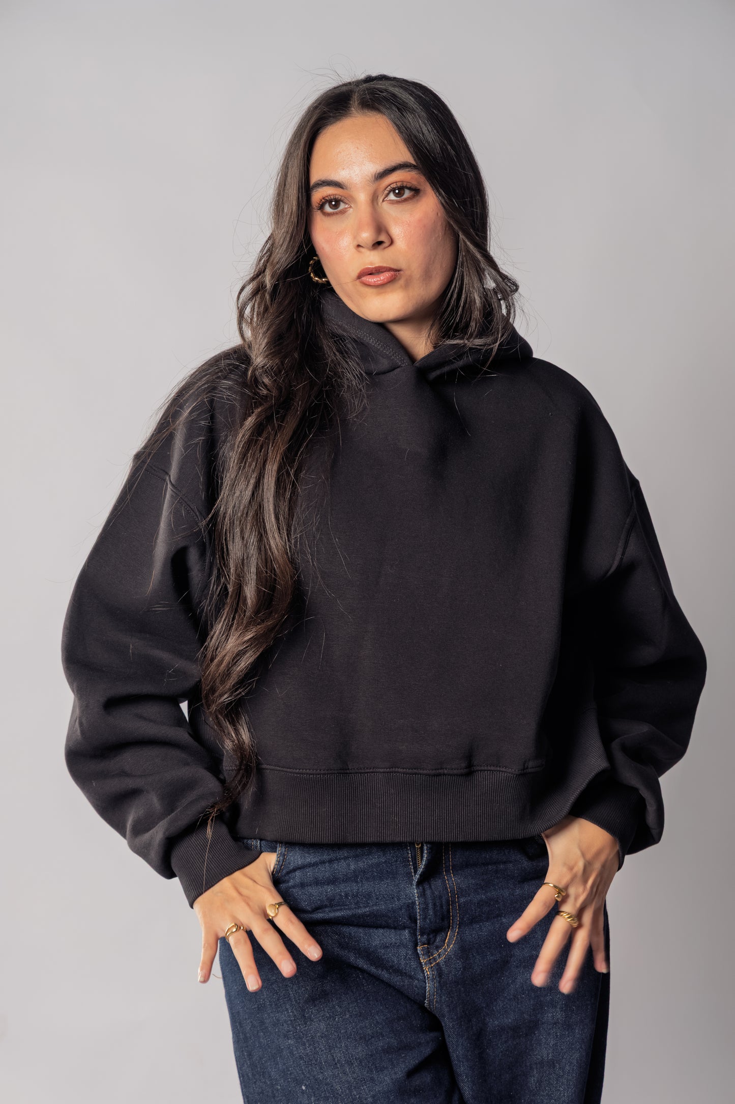 Essential Black Hoodie