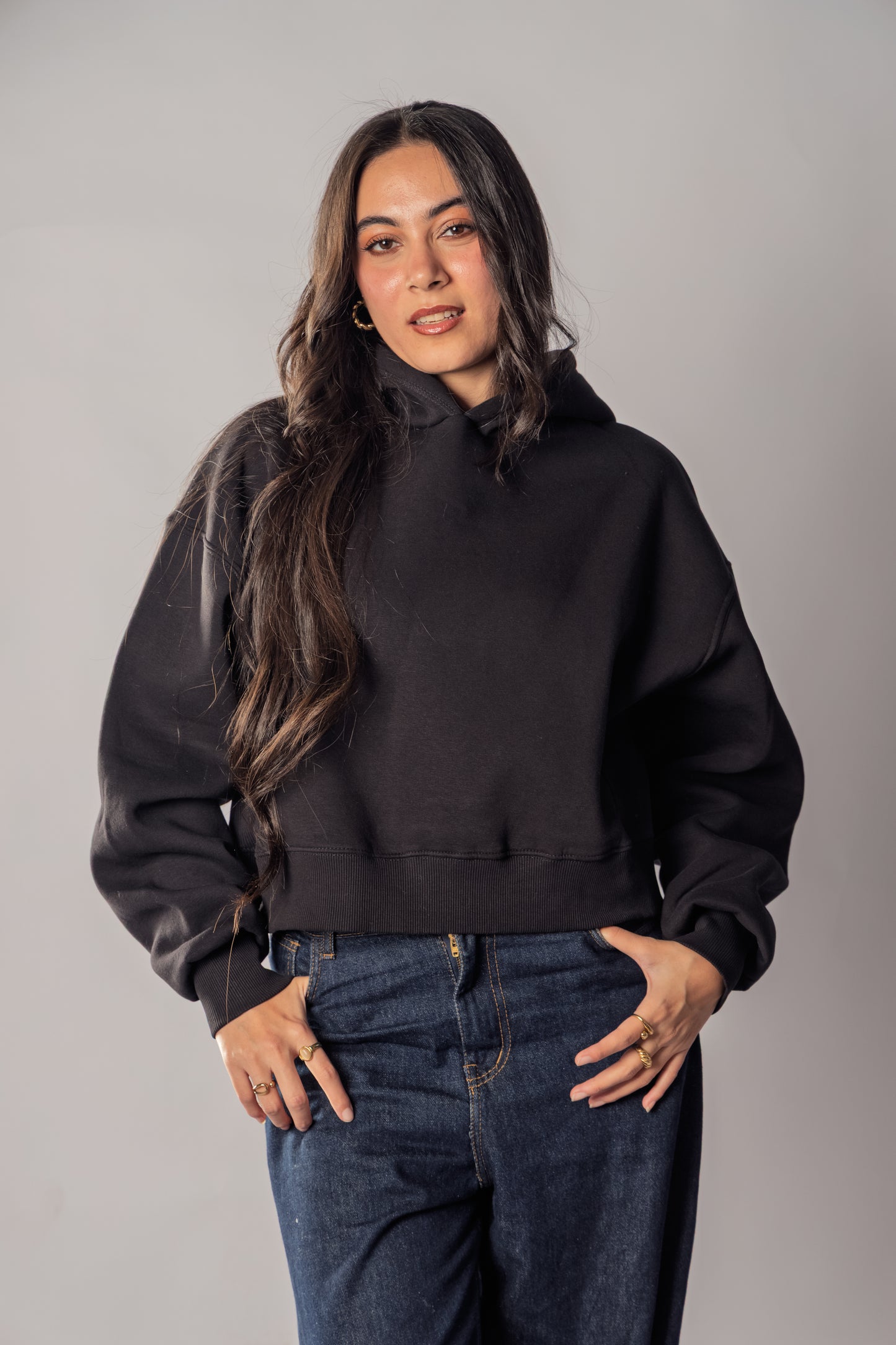 Essential Black Hoodie