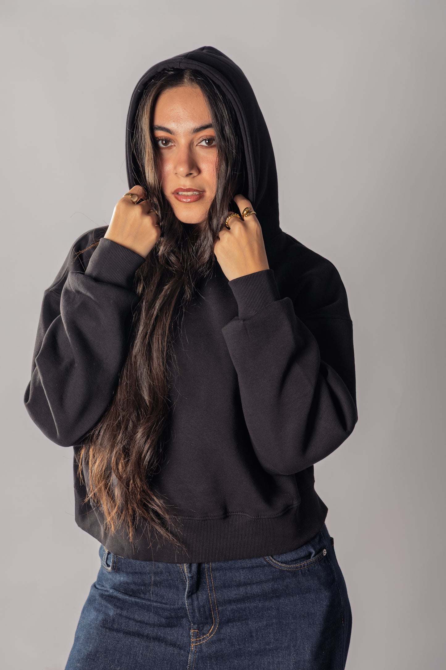 Essential Black Hoodie