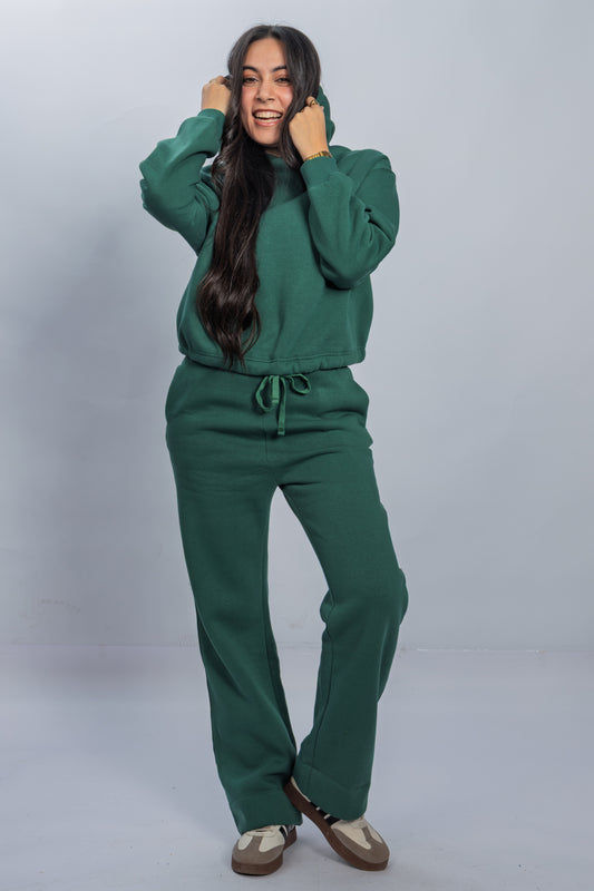 Evergreen Comfort Hoodie Set