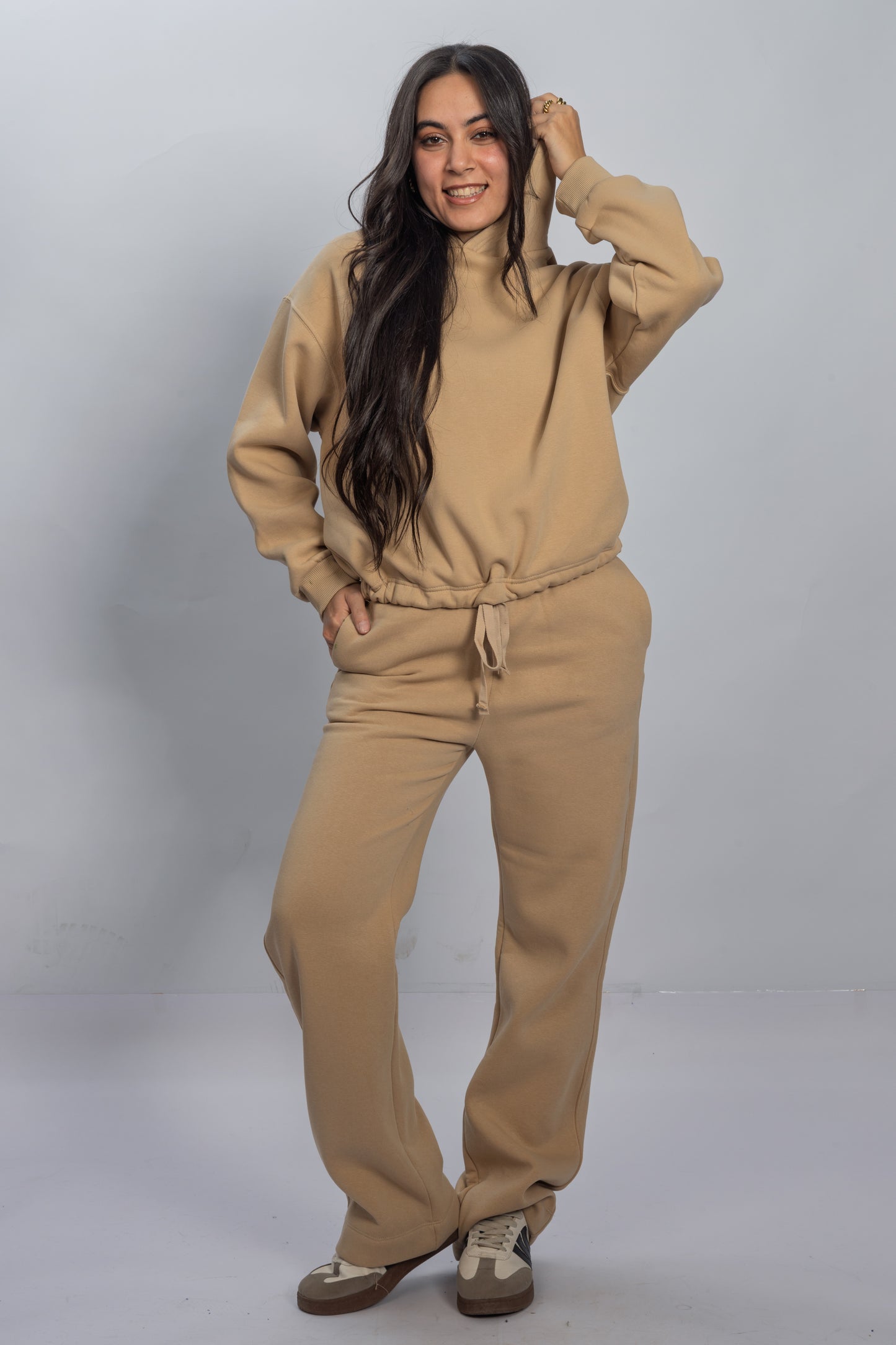 Sand Ease Hoodie Set