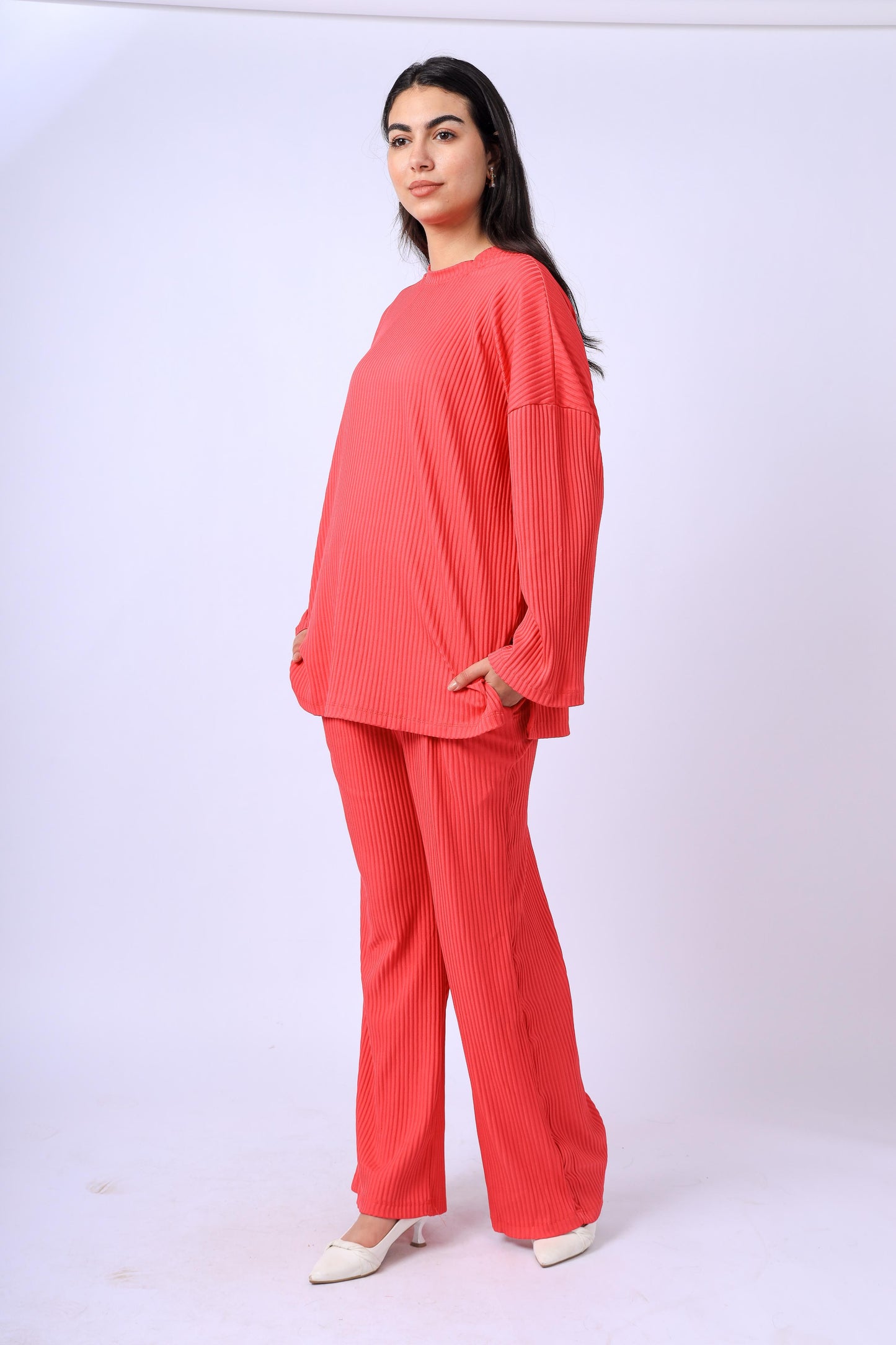 Alya Set in Fuchsia