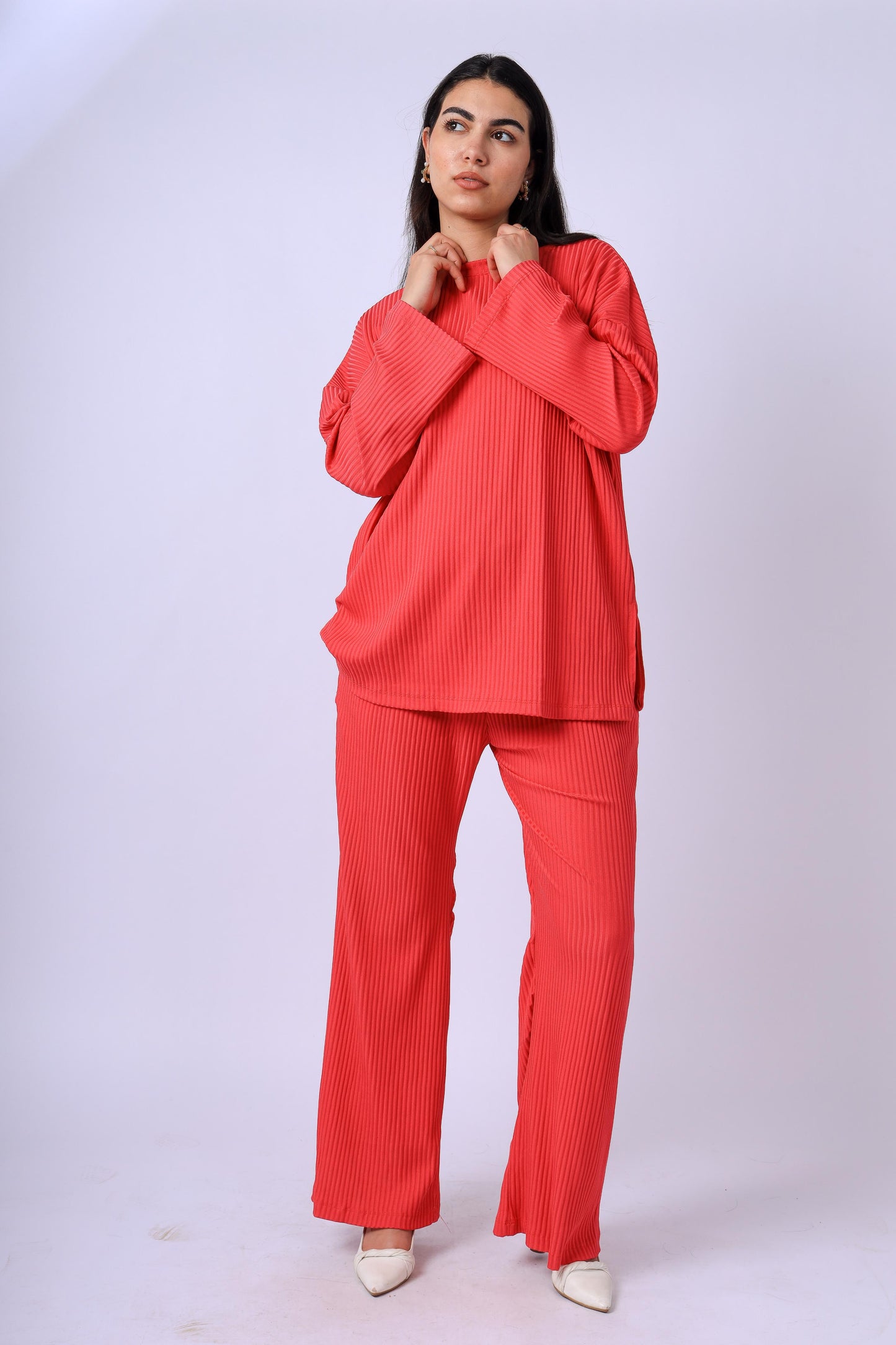 Alya Set in Fuchsia