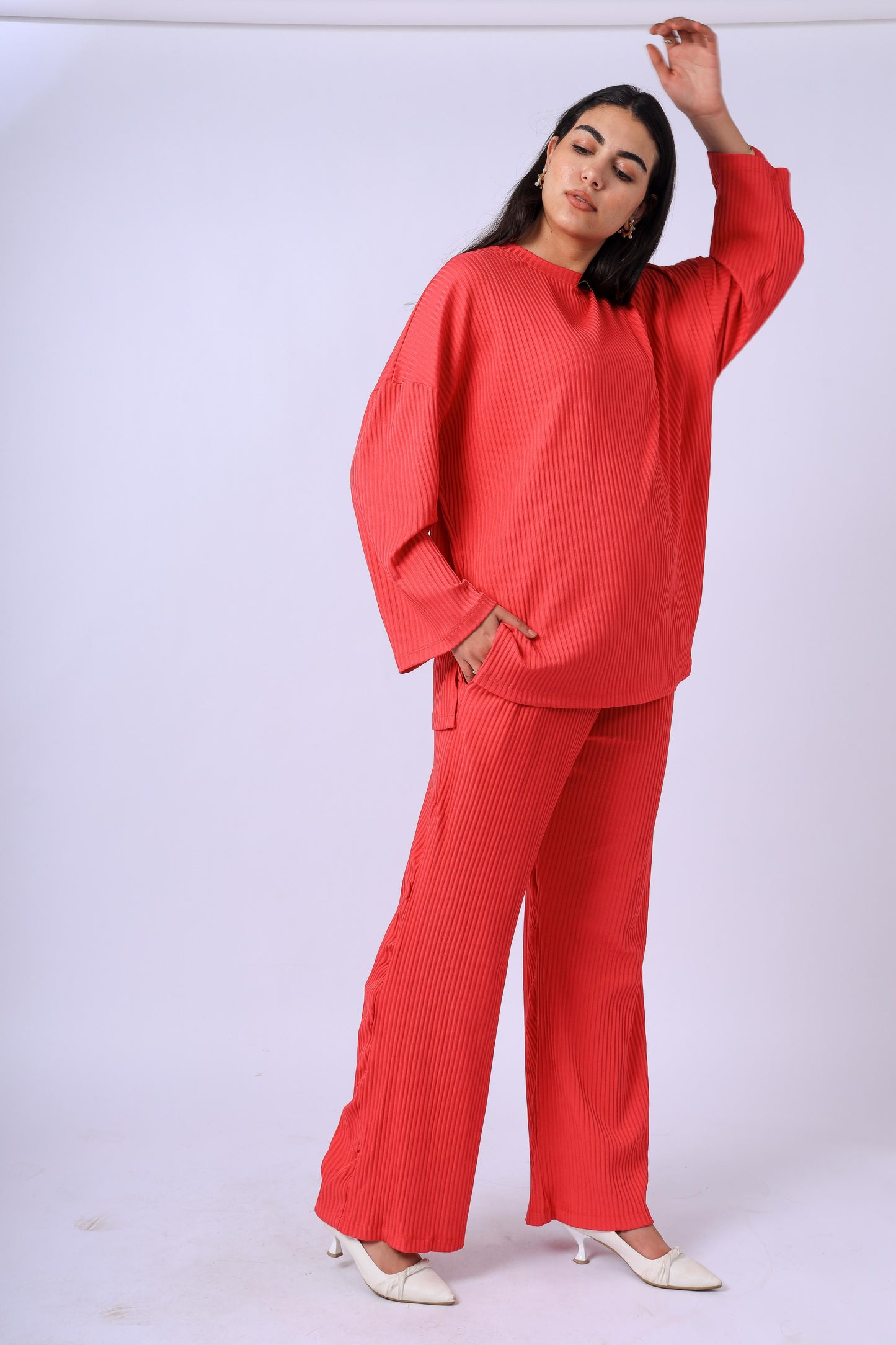 Alya Set in Fuchsia