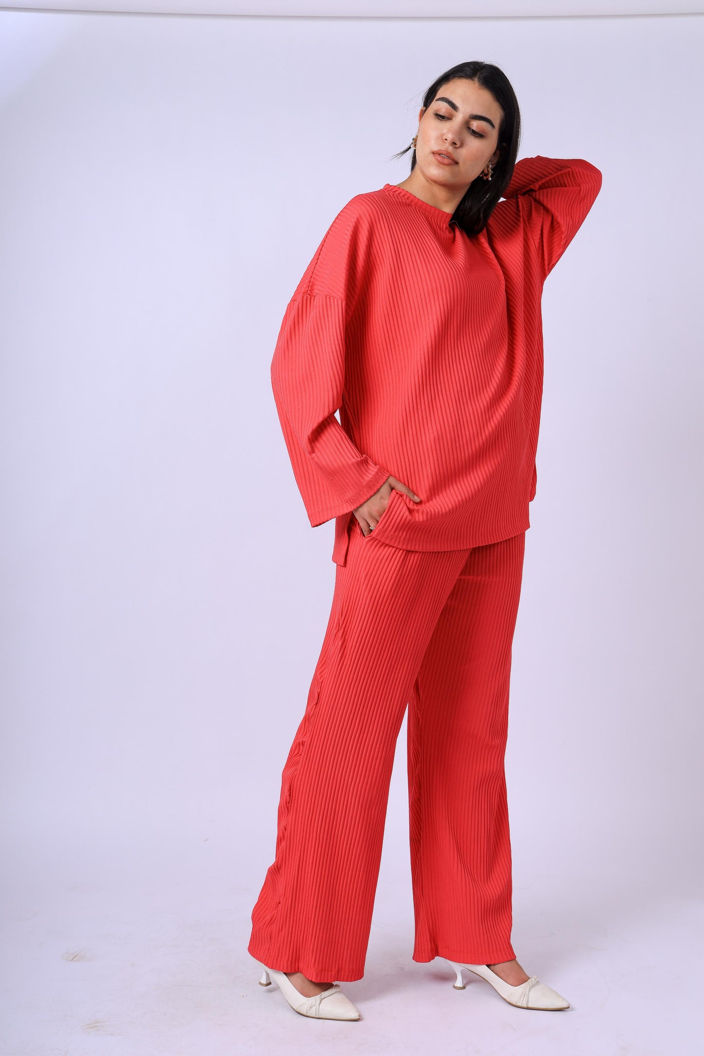 Alya Set in Fuchsia