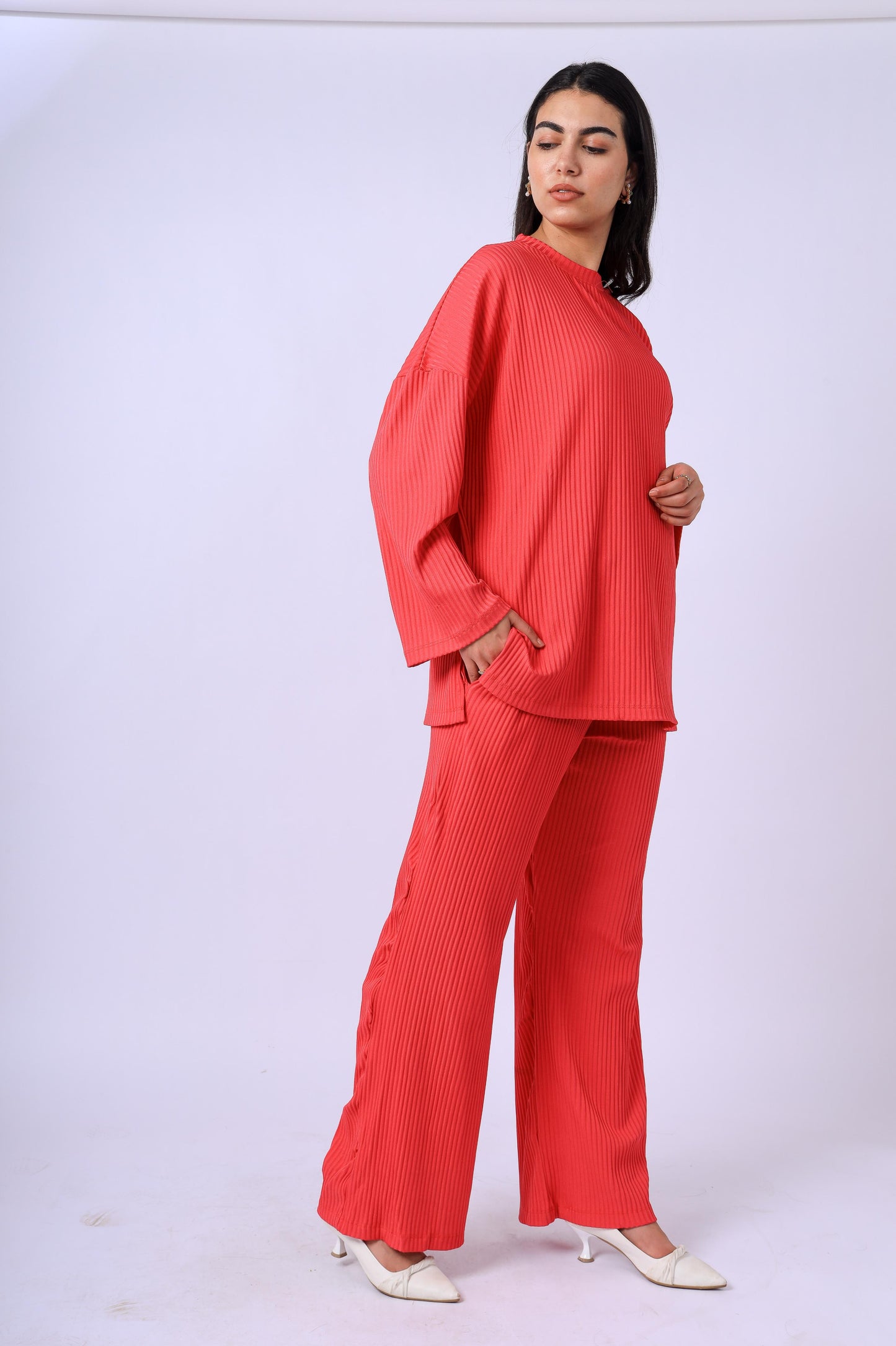 Alya Set in Fuchsia