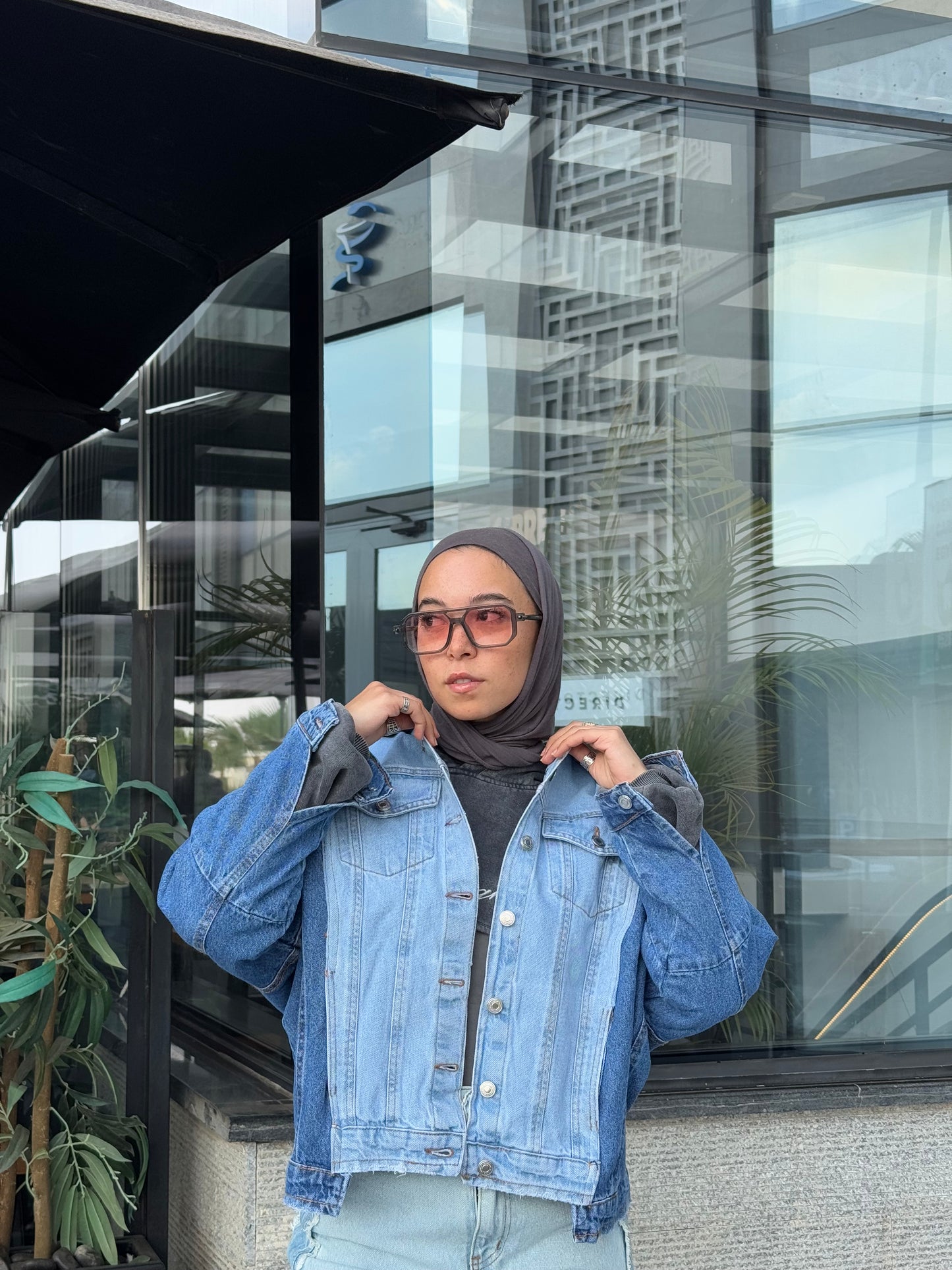Multicolor Denim Jacket