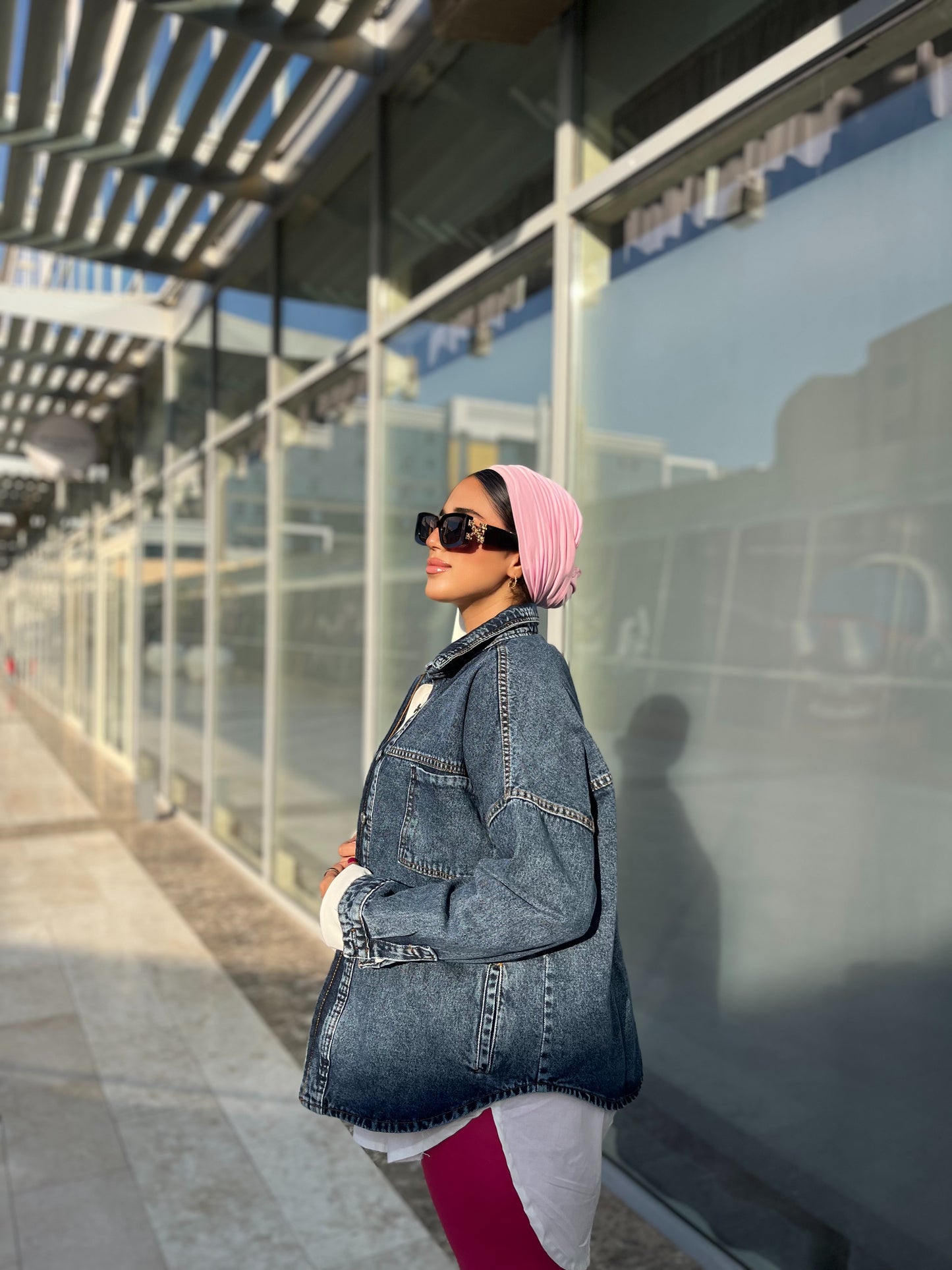 Urban Denim Jacket ( Mid blue)