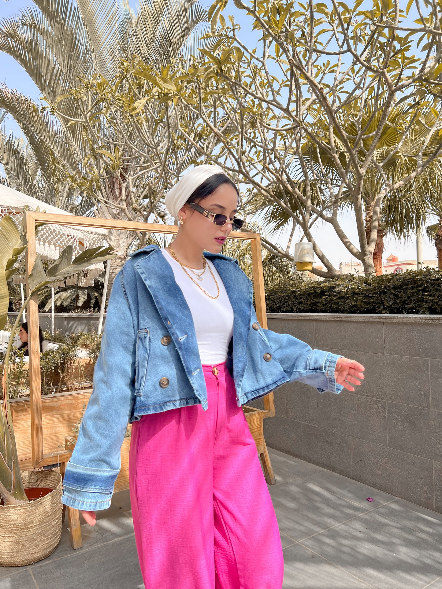 Oversize Cropped Jacket