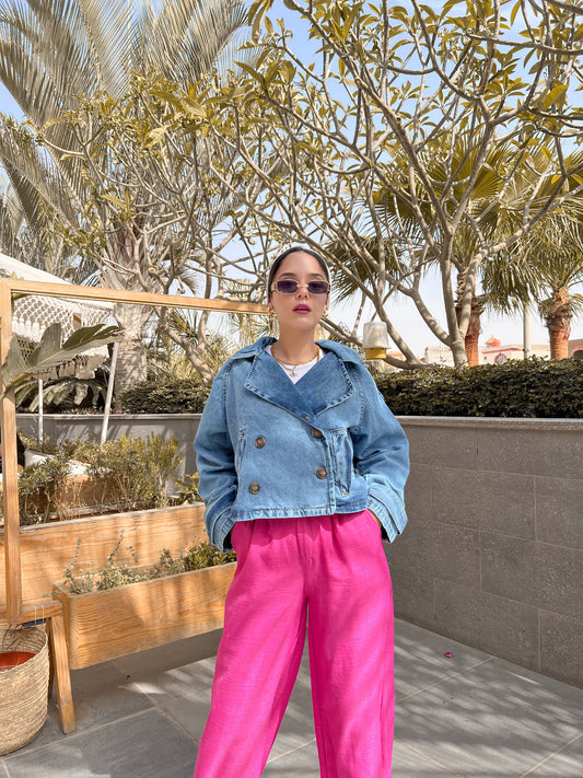 Oversize Cropped Jacket