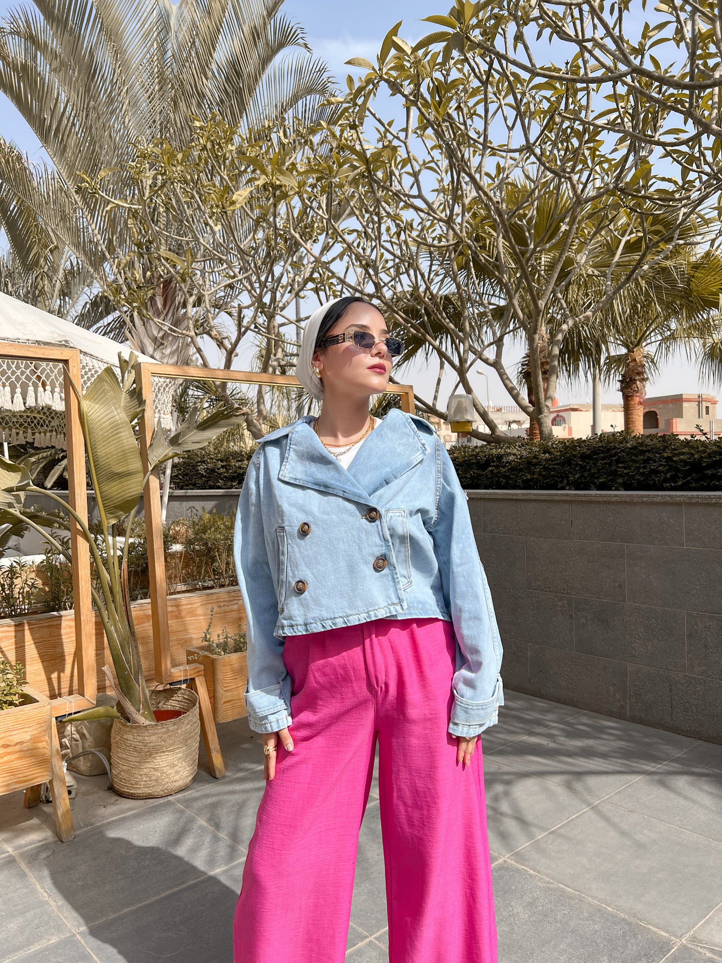Oversize Cropped Jacket