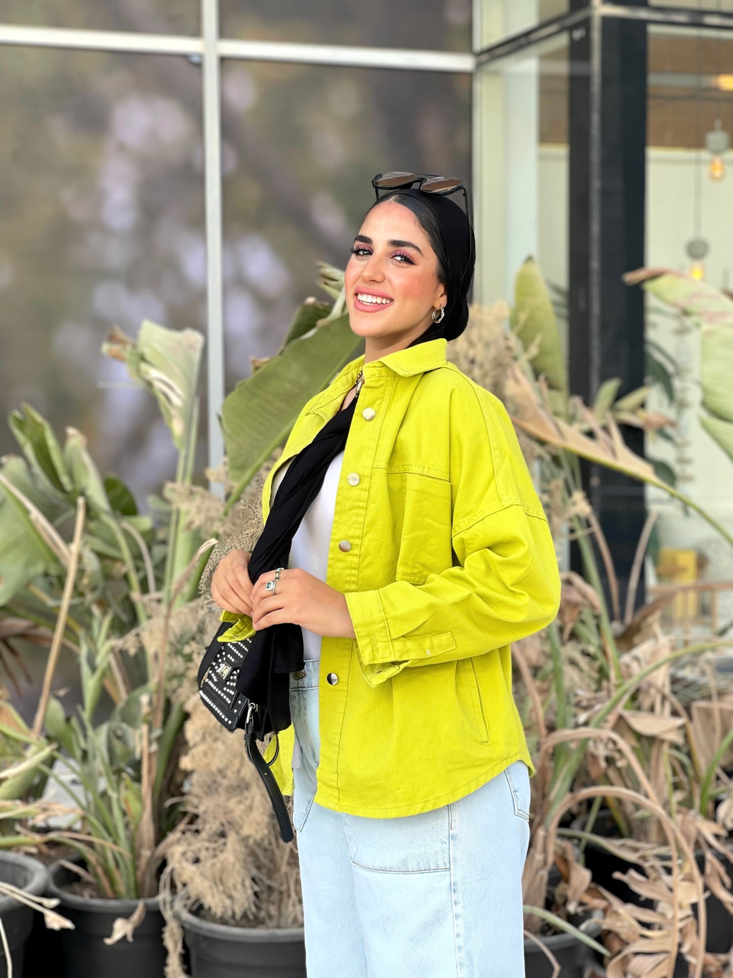 Colorful Gabardine Jacket