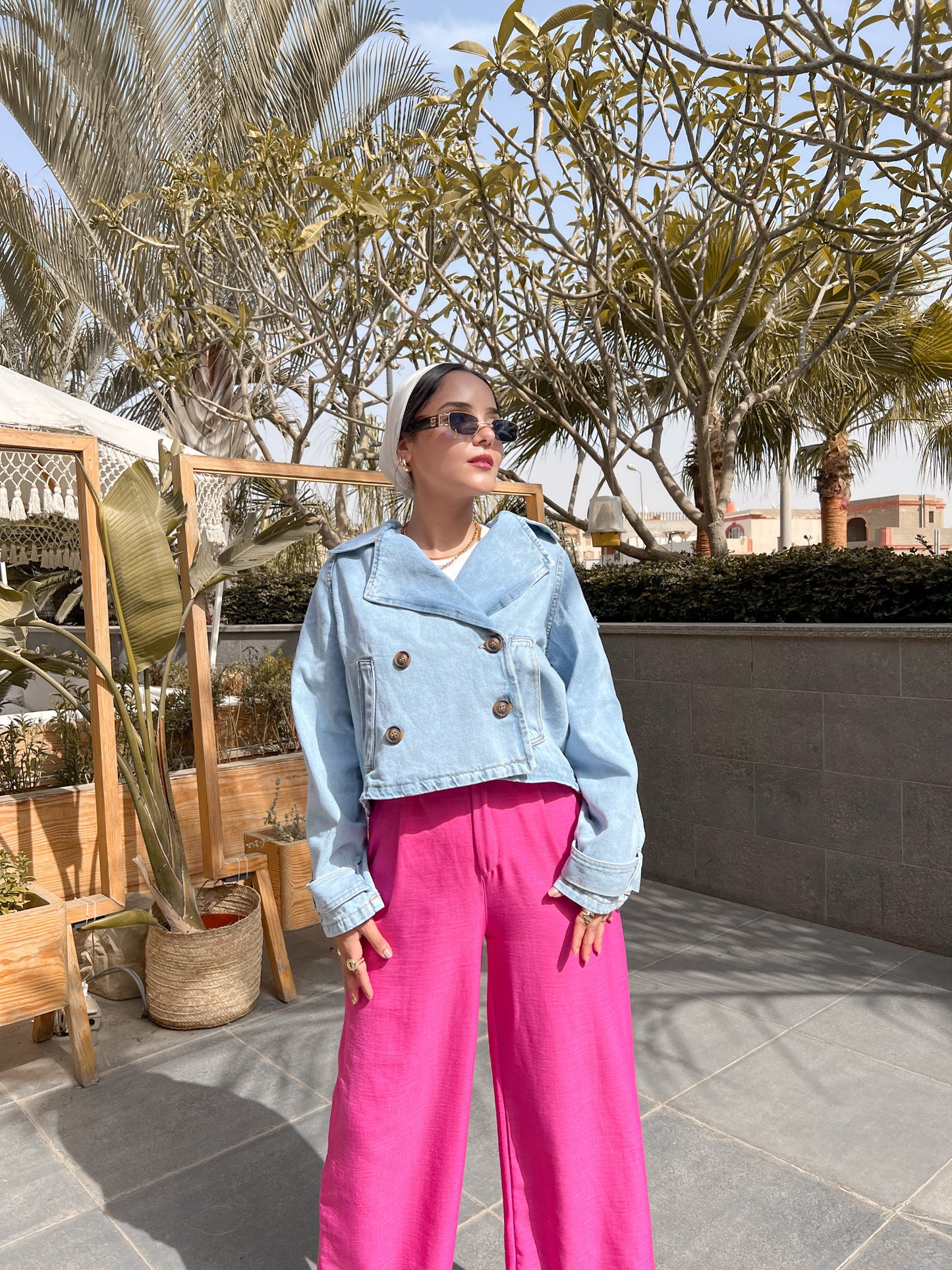 Oversize Cropped Jacket