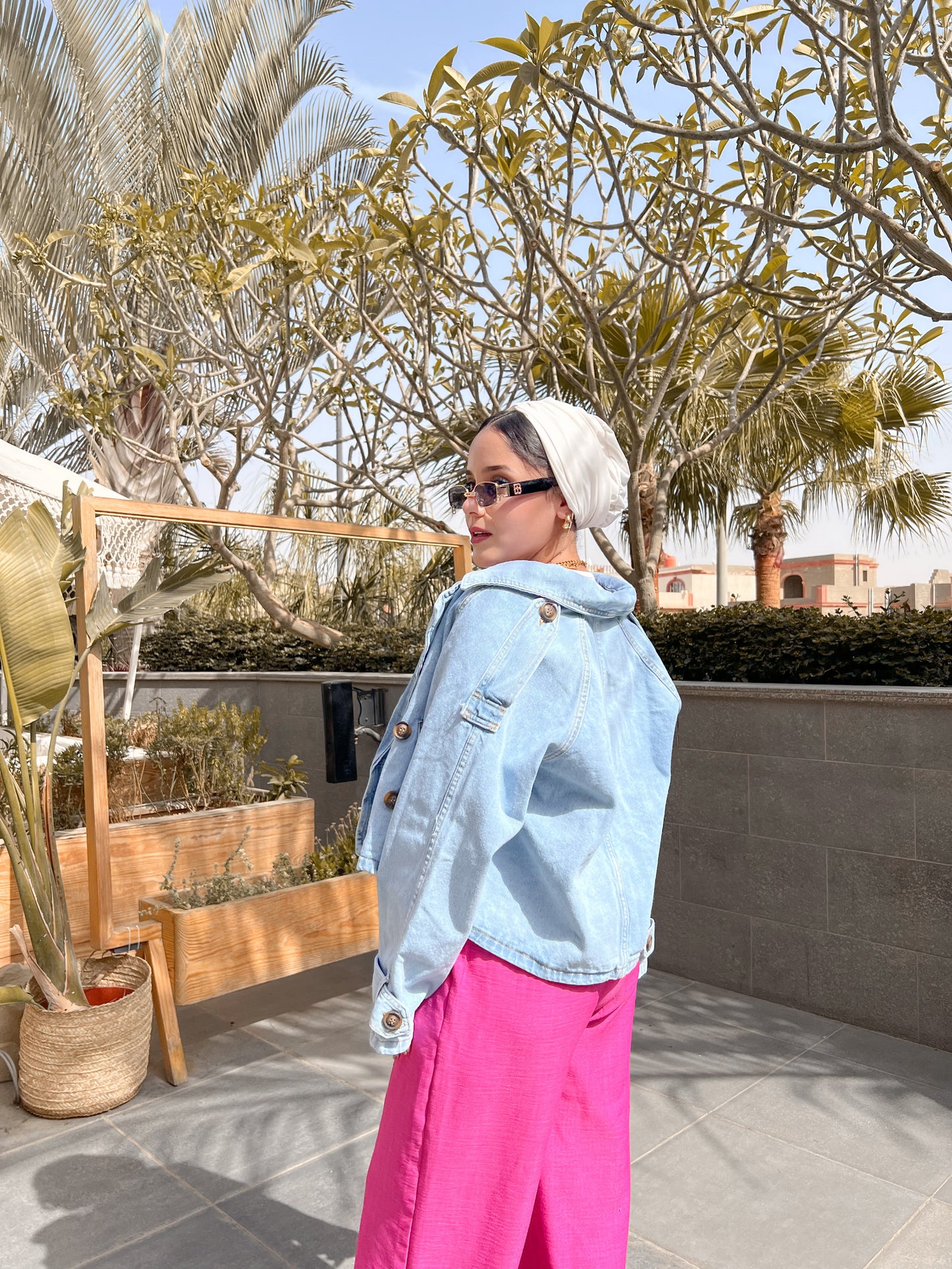 Oversize Cropped Jacket