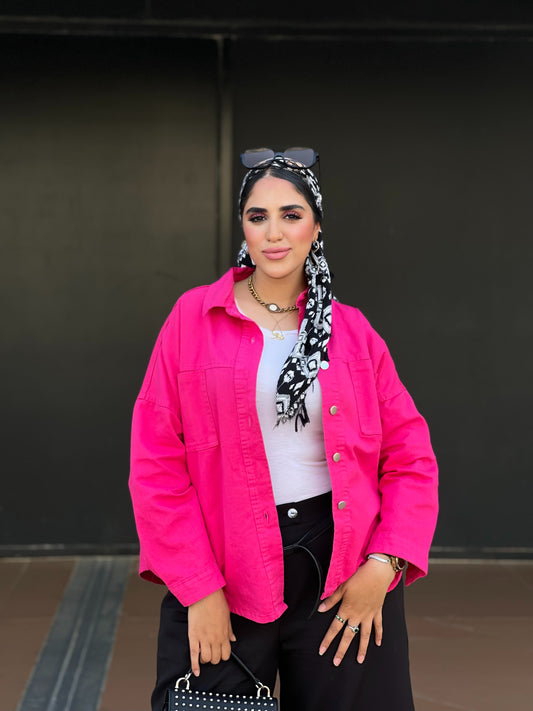 Colorful Gabardine Jacket