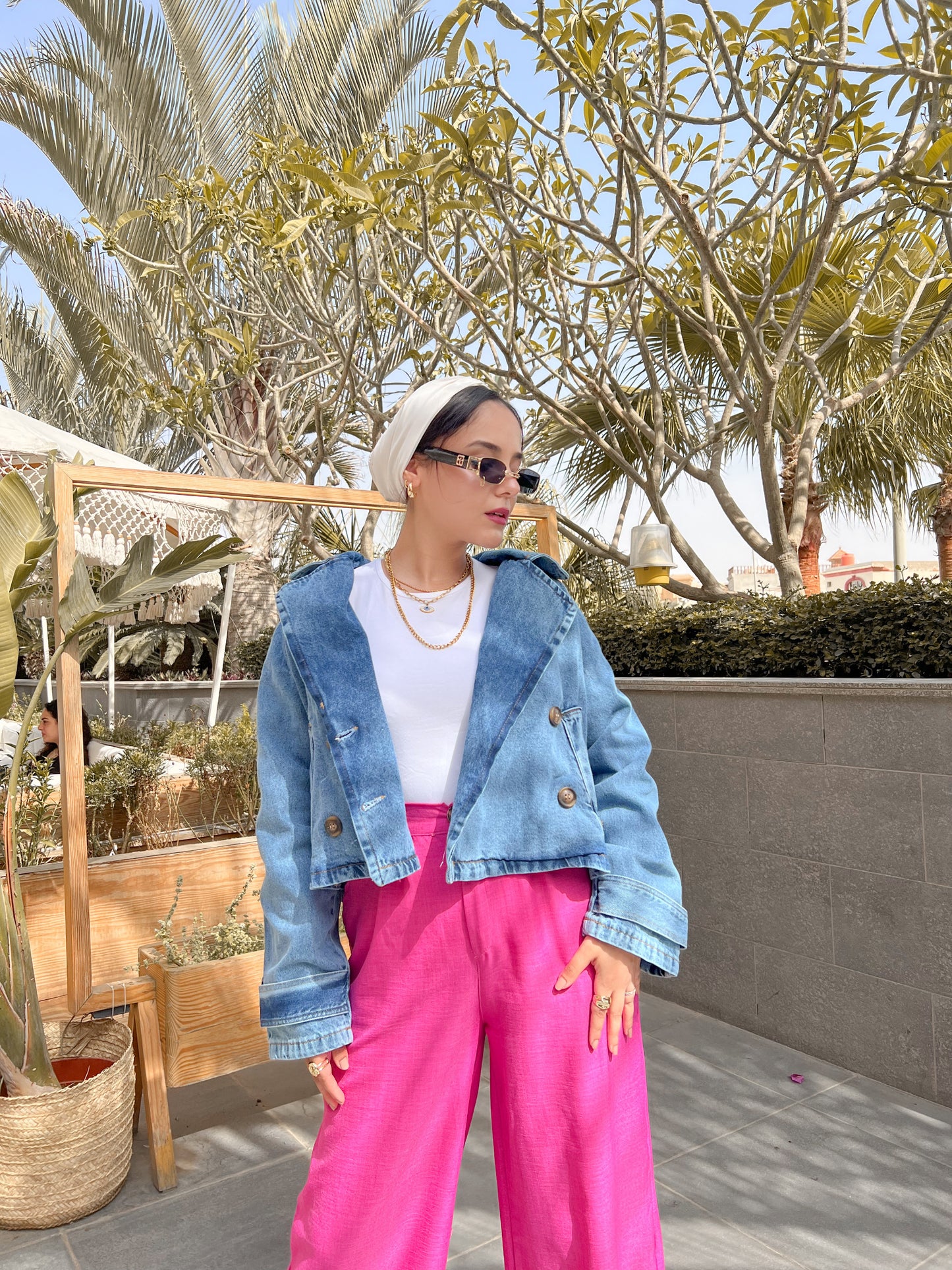 Oversize Cropped Jacket