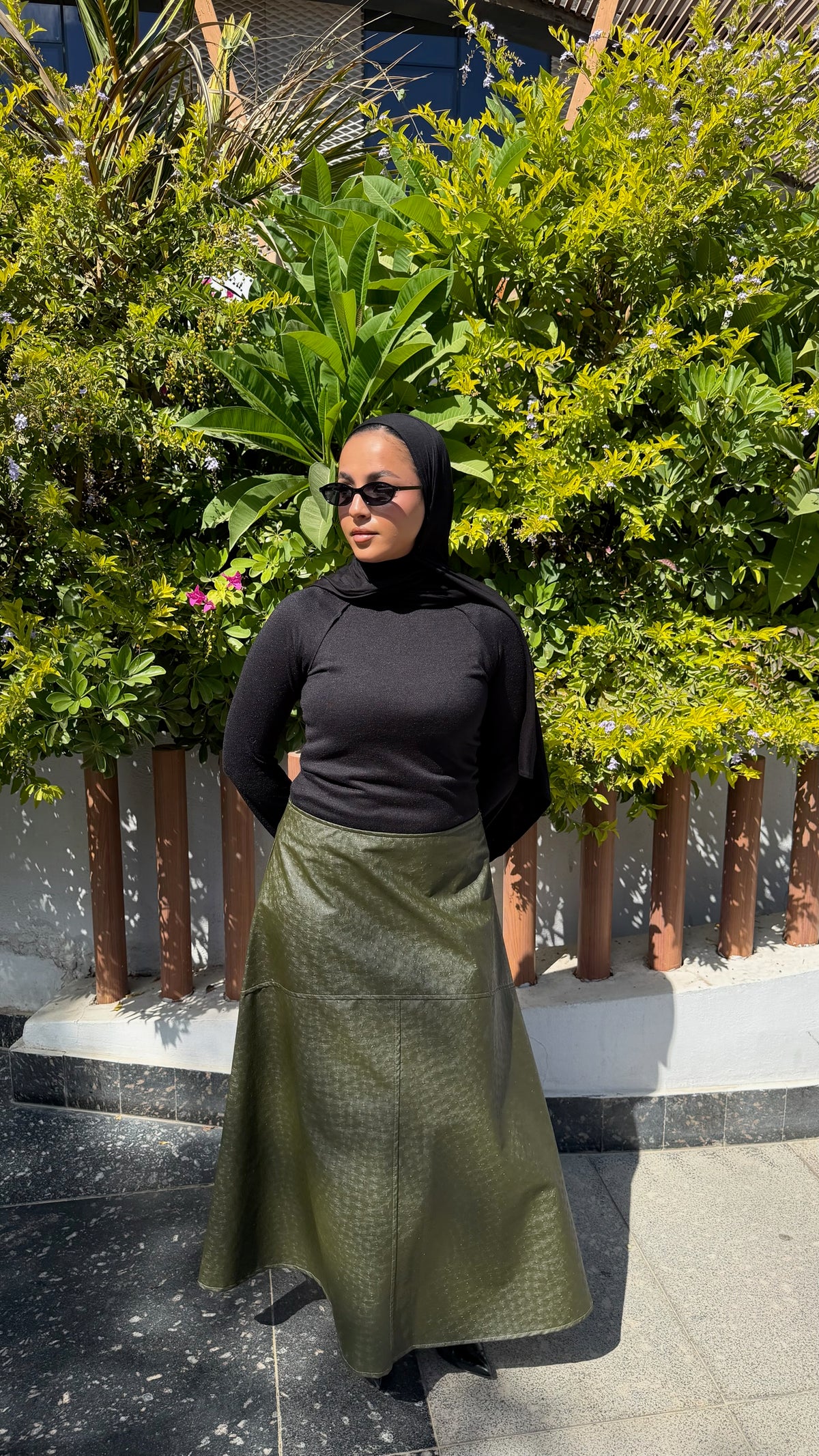 The Statement Leather Skirt