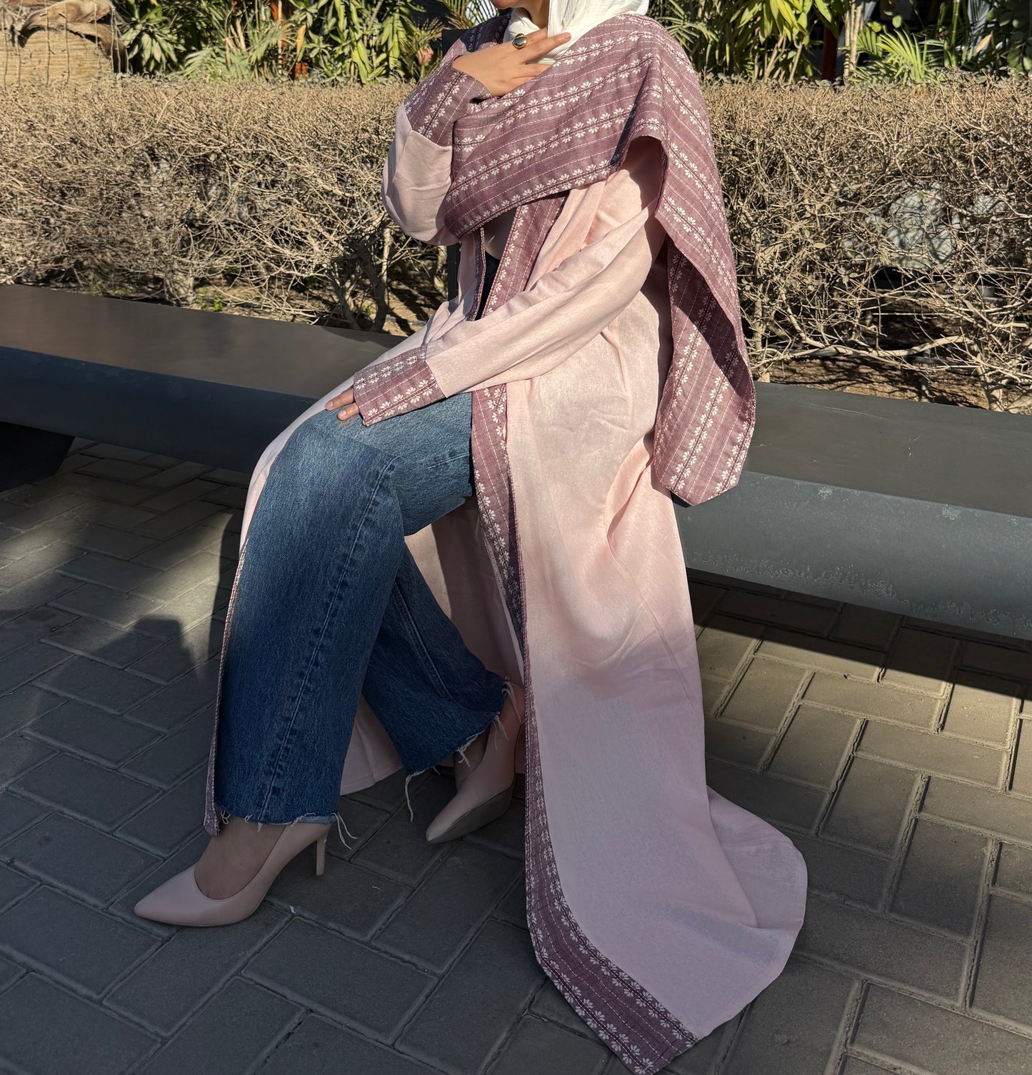 Dusty Rose Kaftan