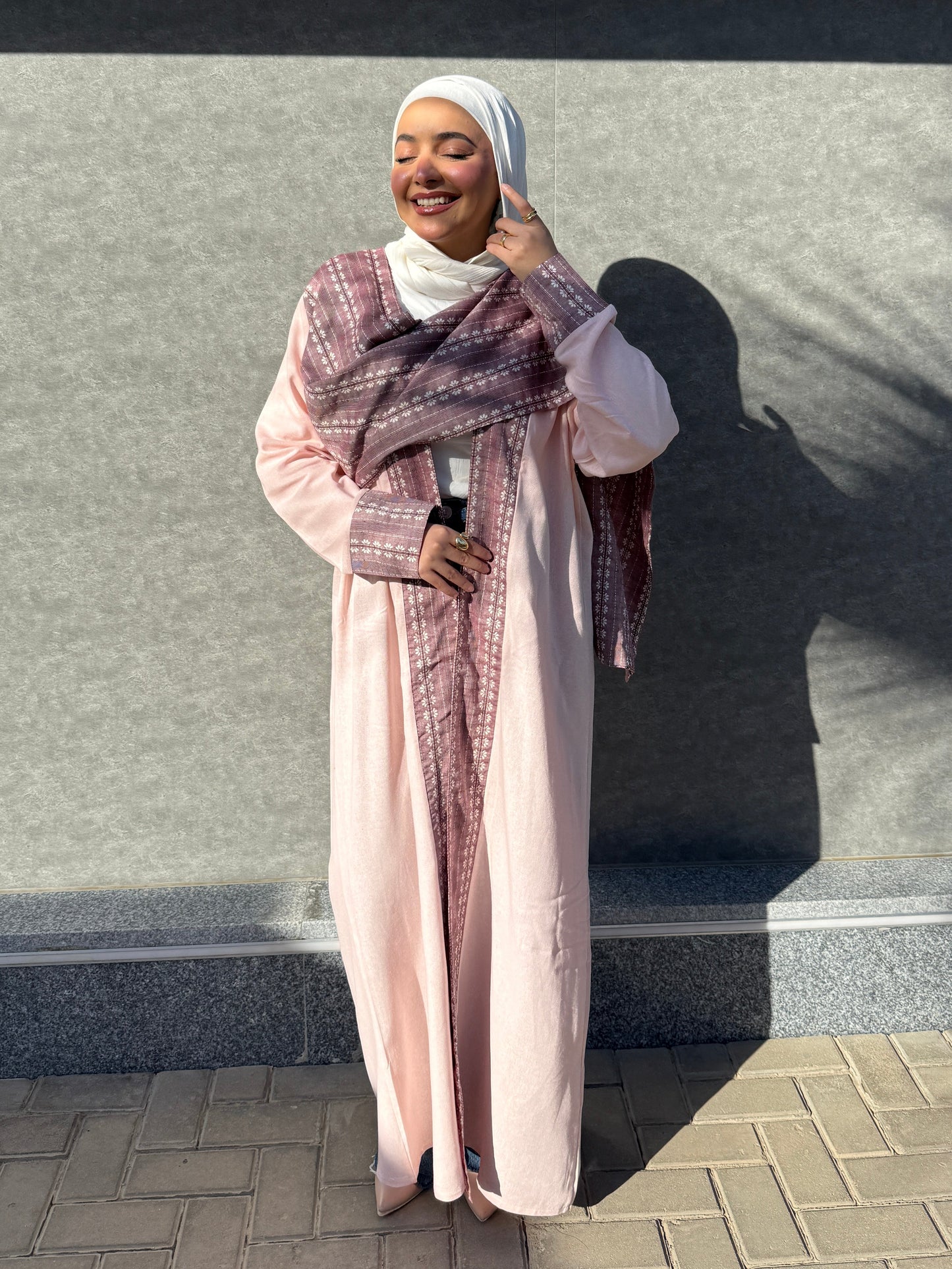 Dusty Rose Kaftan