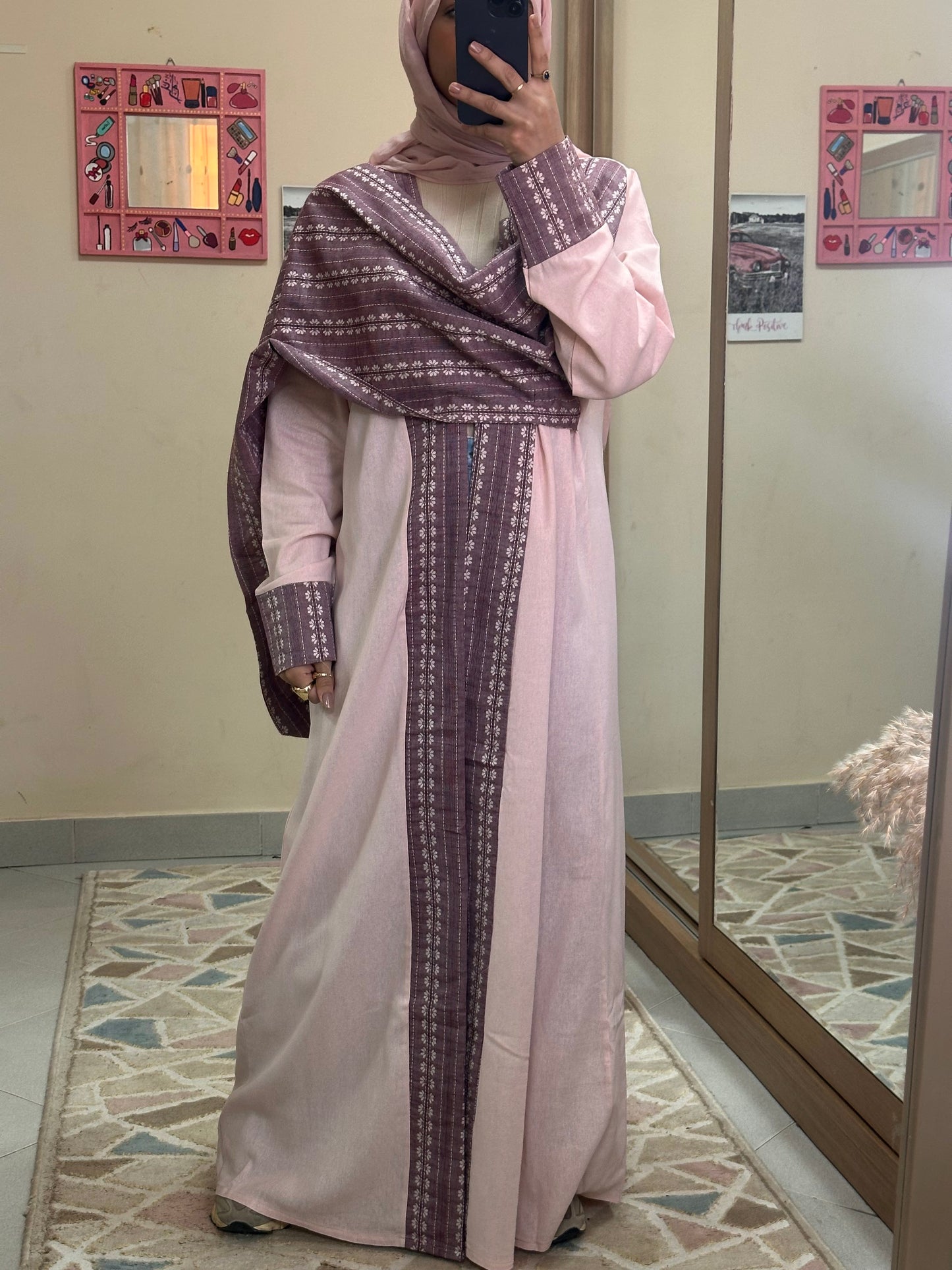 Dusty Rose Kaftan