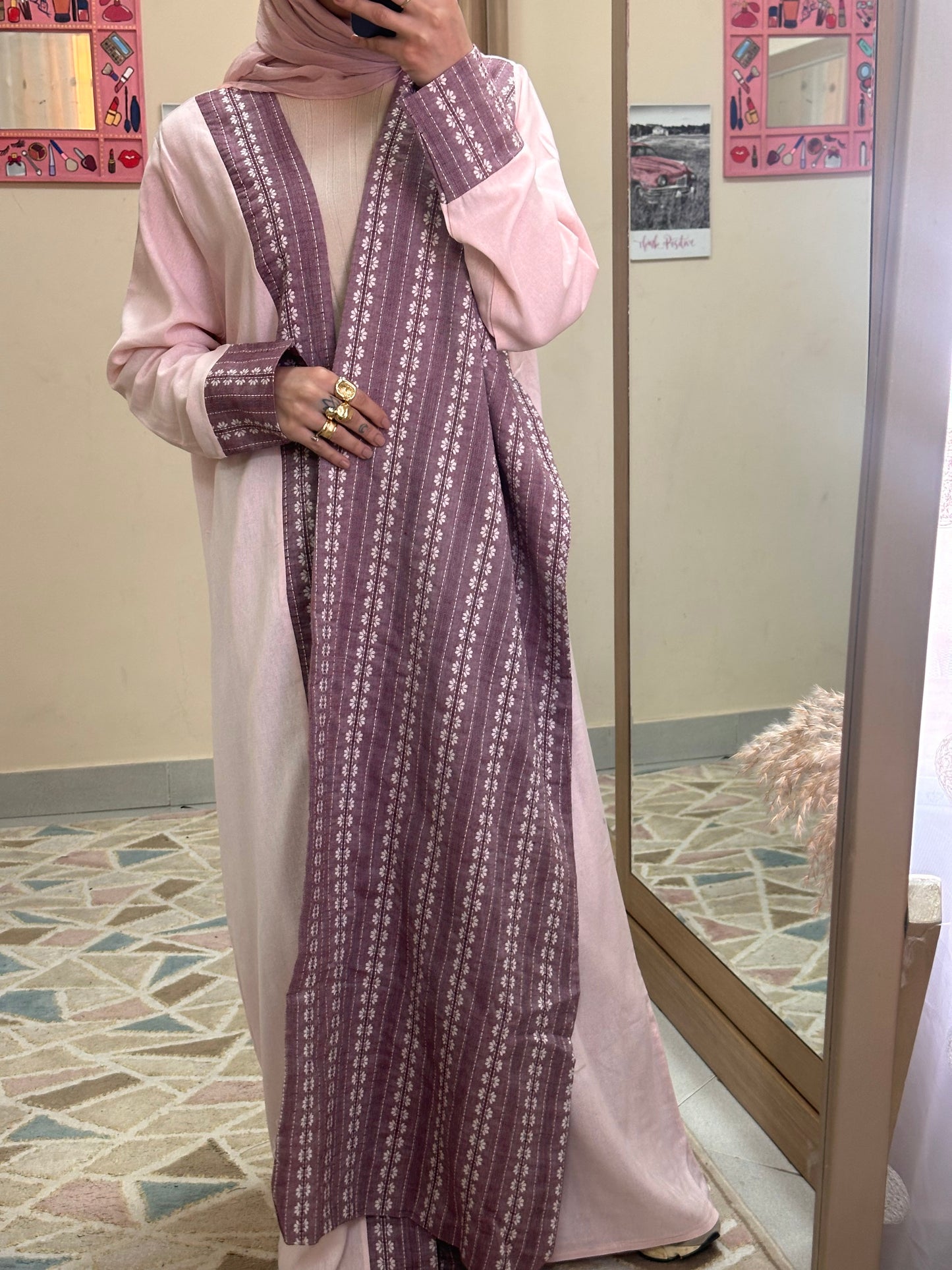 Dusty Rose Kaftan