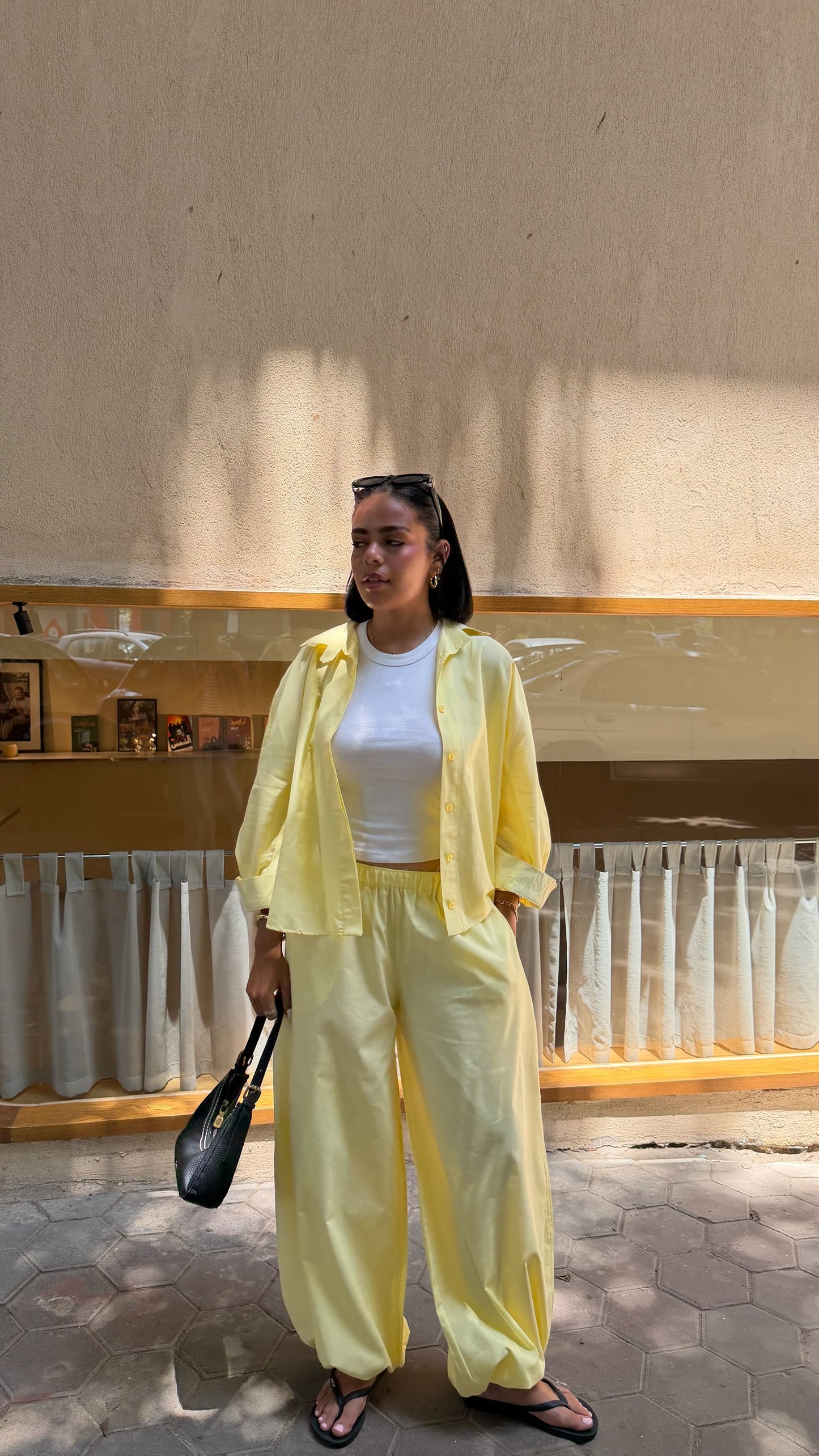 Soft Structure Set In Butter Yellow