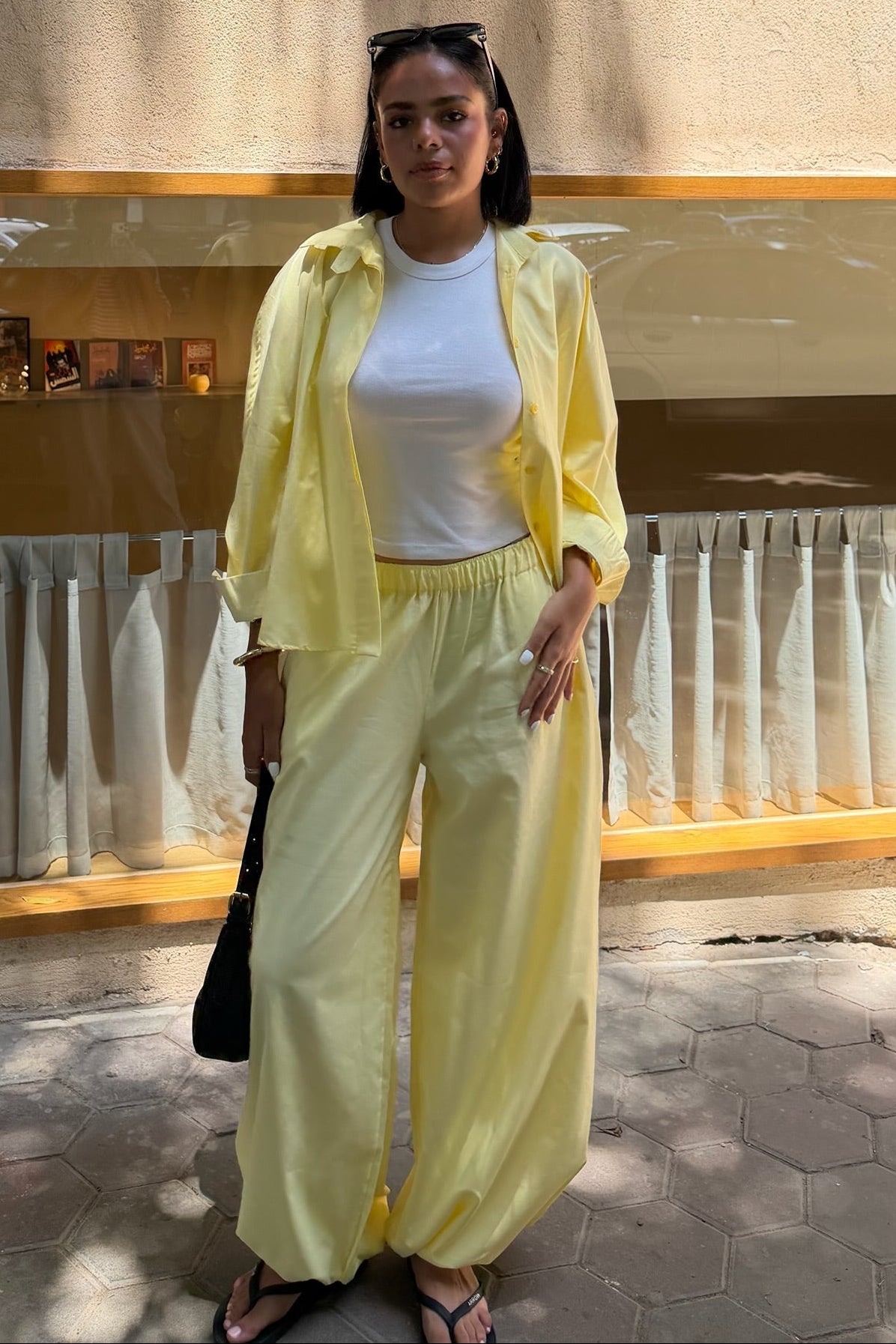 Soft Structure Set In Butter Yellow