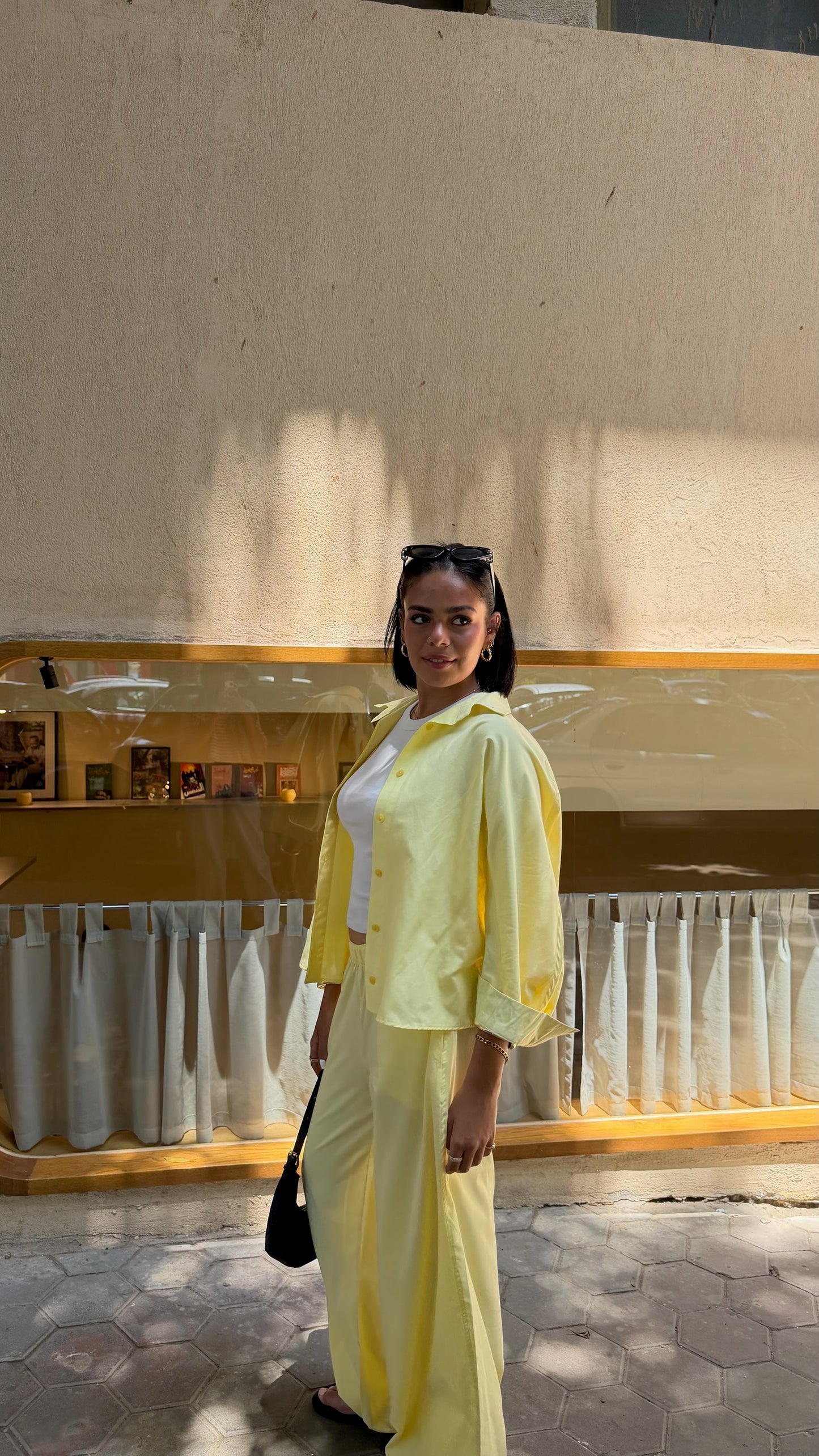 Soft Structure Set In Butter Yellow