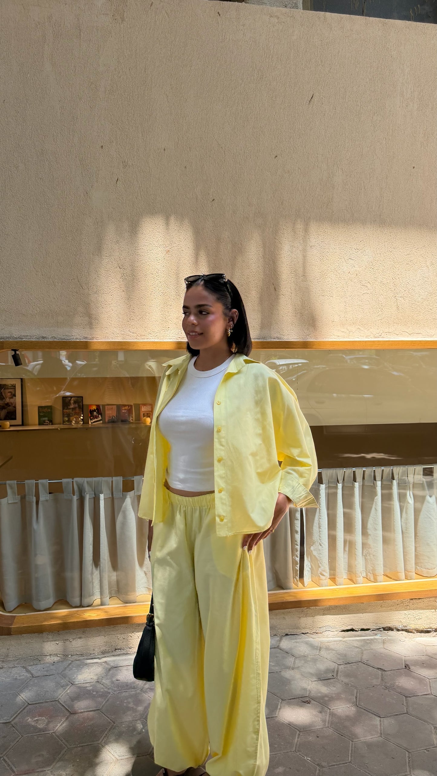 Soft Structure Set In Butter Yellow