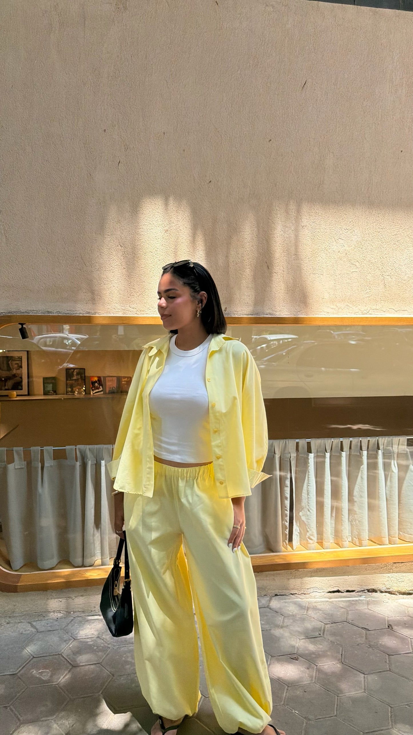 Soft Structure Set In Butter Yellow